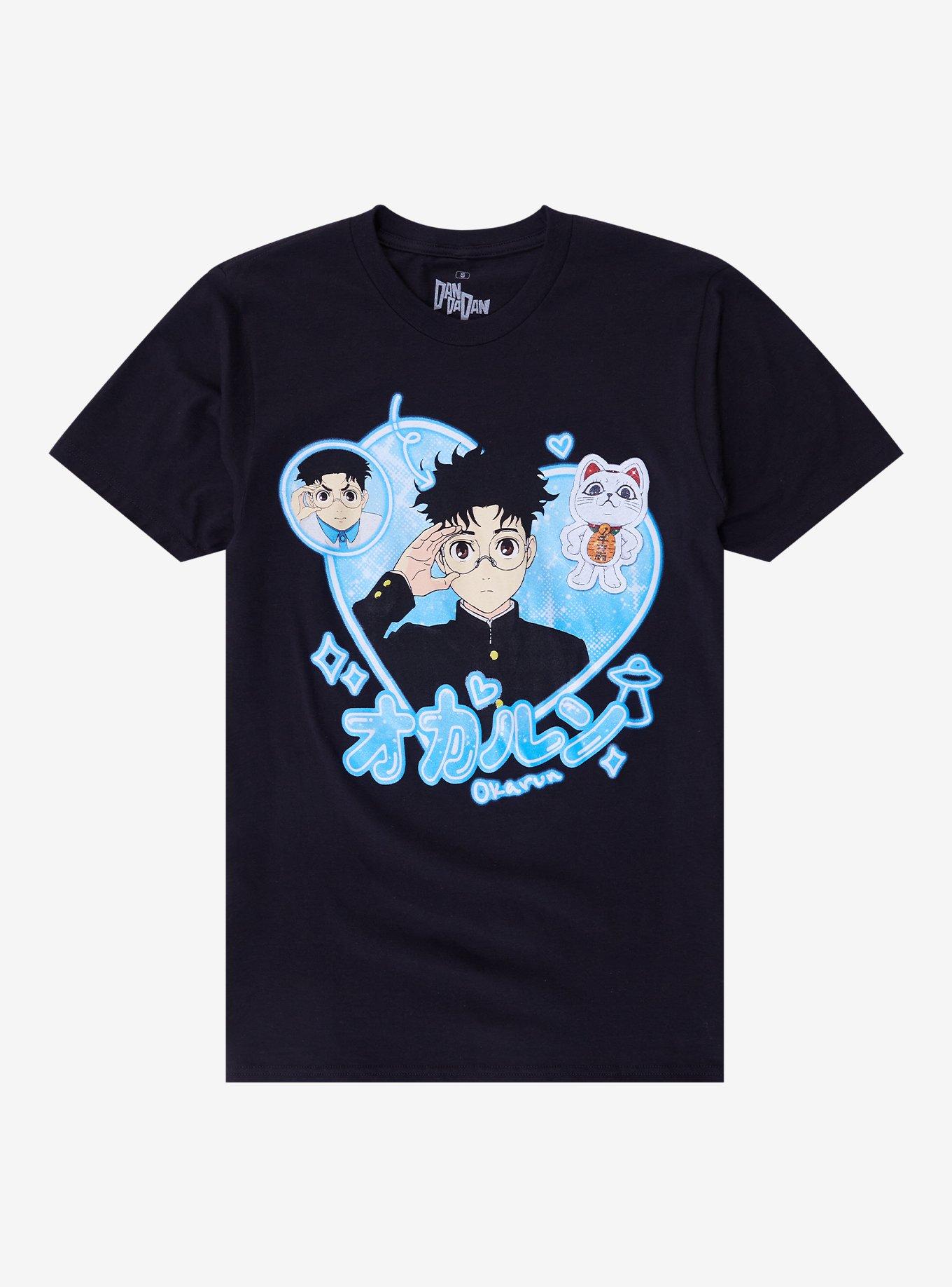 Dandadan Okarun Heart Doodle T-Shirt, , hi-res
