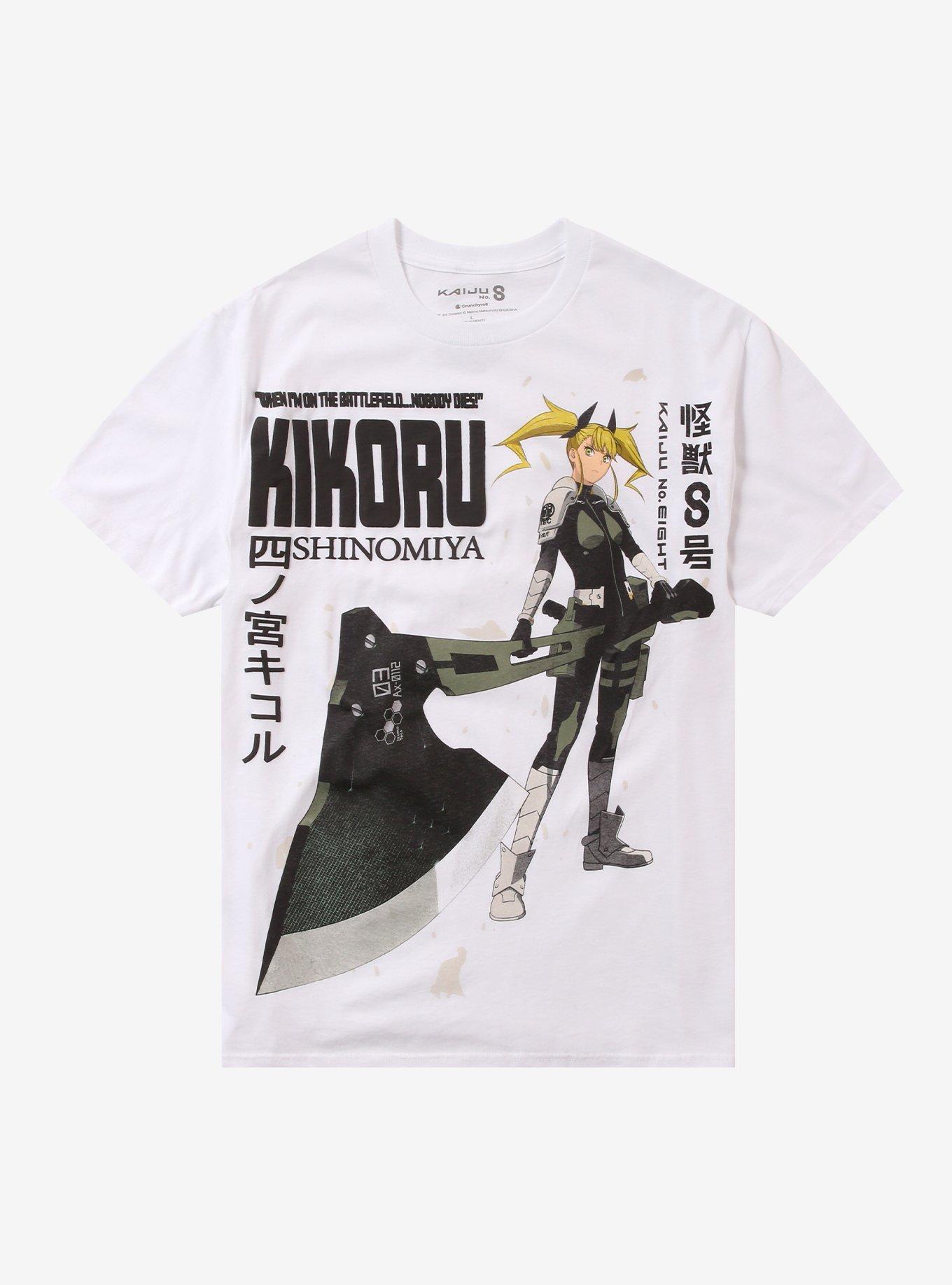 Kaiju No. 8 Shinomiya Kikoru Puff Print T-Shirt, MULTI, hi-res