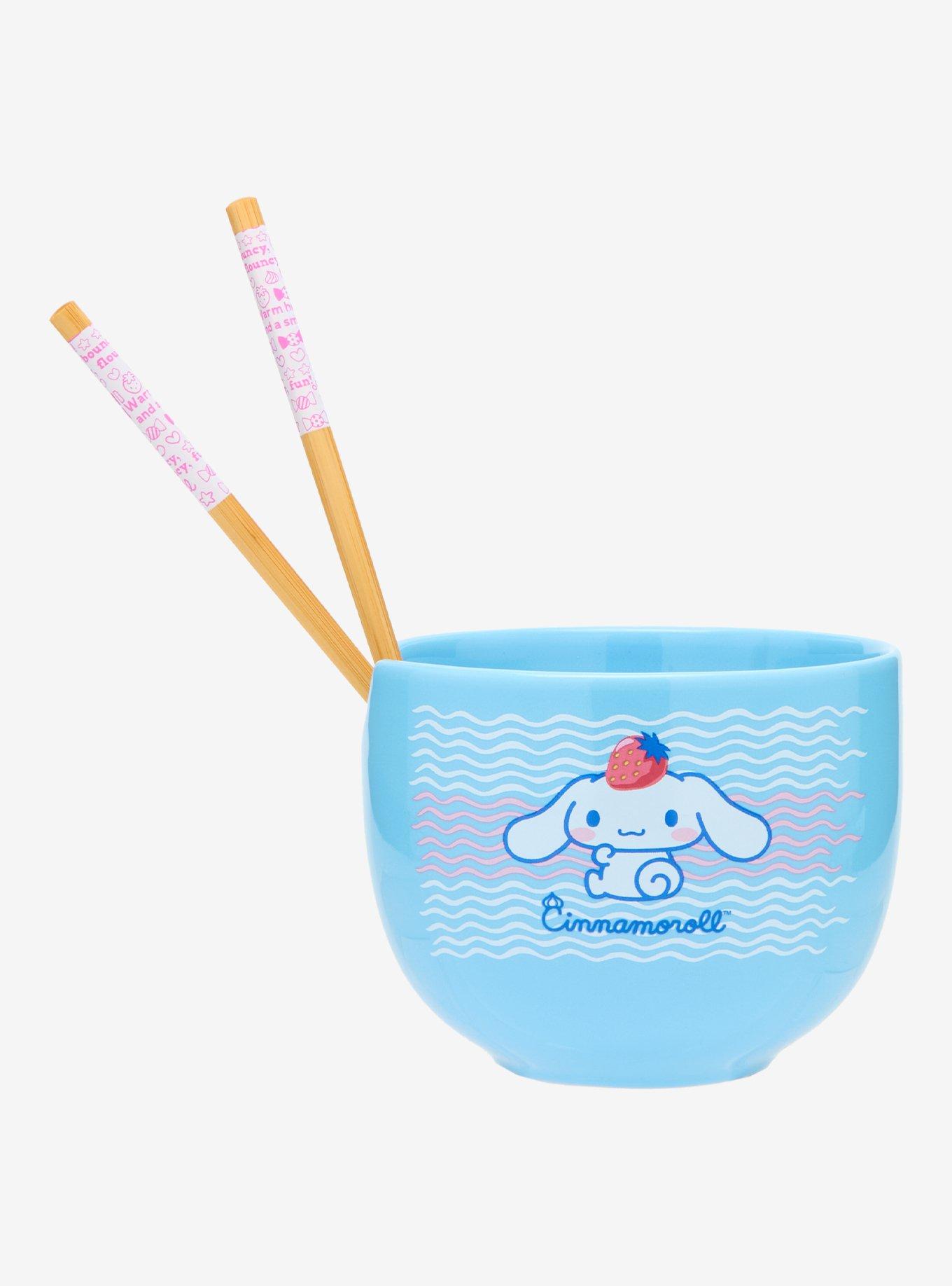 Sanrio Cinnamoroll Waves Blue Ramen Set, , hi-res