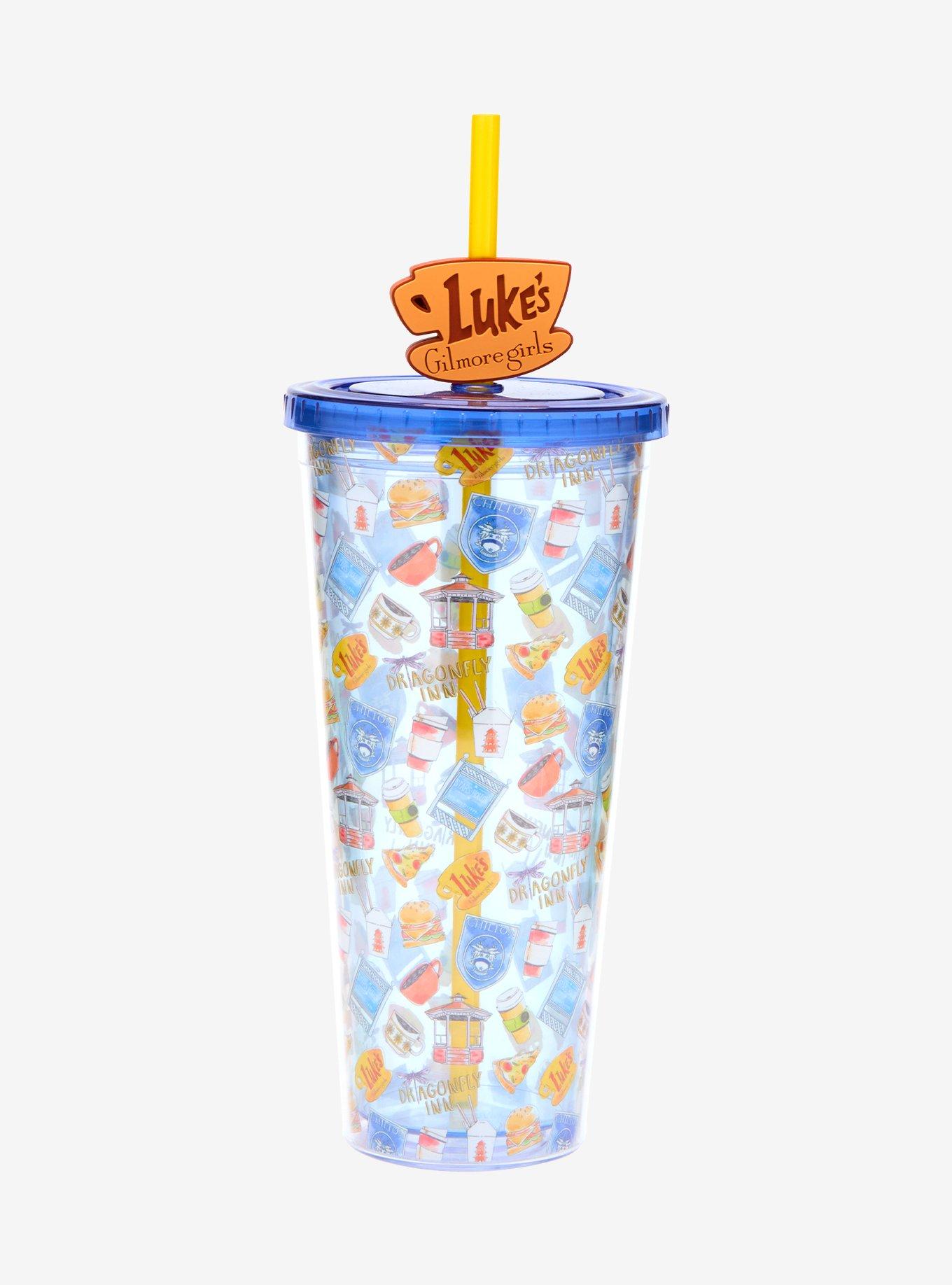 Gilmore Girls Luke's Diner Foodie Carnival Cup With Straw Charm, , hi-res