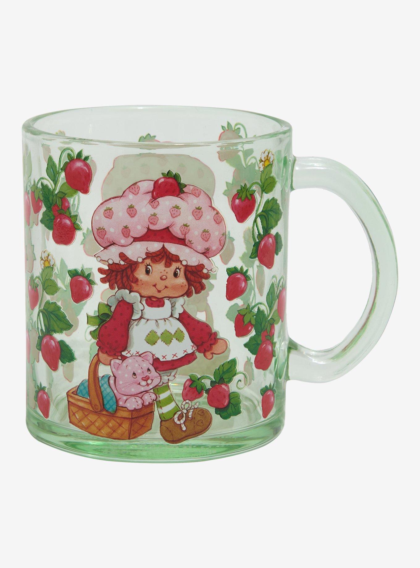 Strawberry Shortcake Retro Green Glass Mug, , hi-res