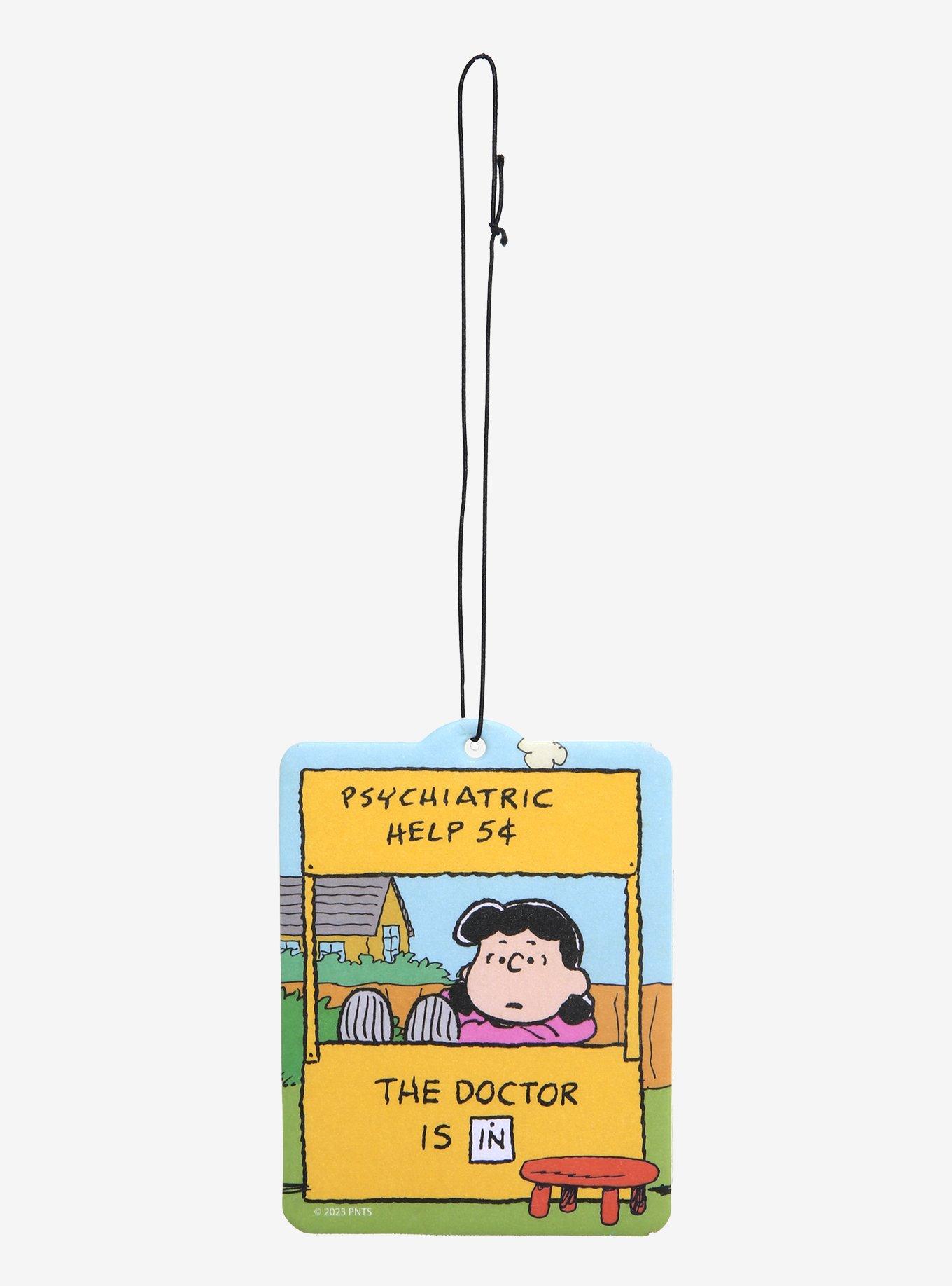 Peanuts Lucy Psychiatric Help New Car Scented Air Freshener Set