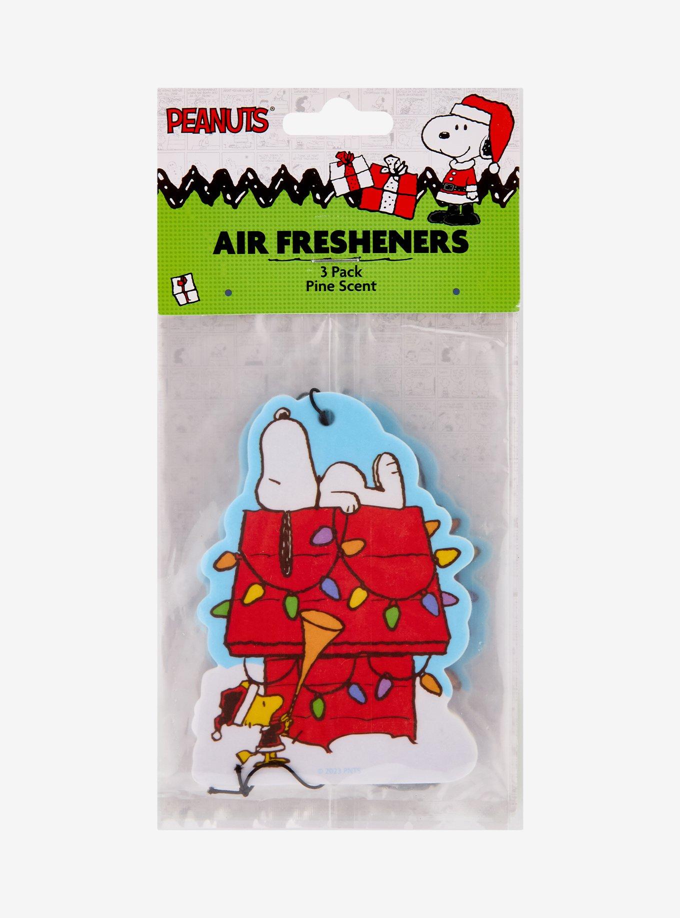 Peanuts Snoopy Christmas Doghouse Pine Scented Air Freshener Set, , hi-res