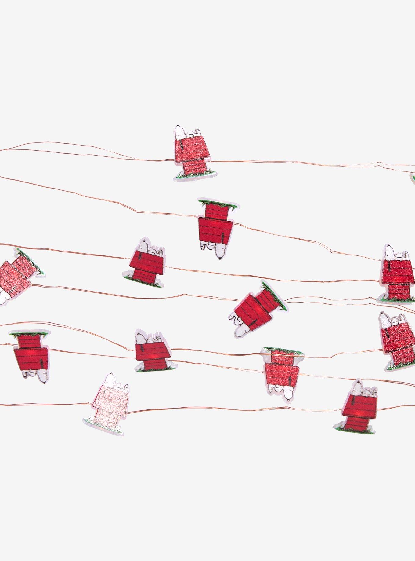 Peanuts Snoopy & Doghouse Decorative String Lights, , hi-res