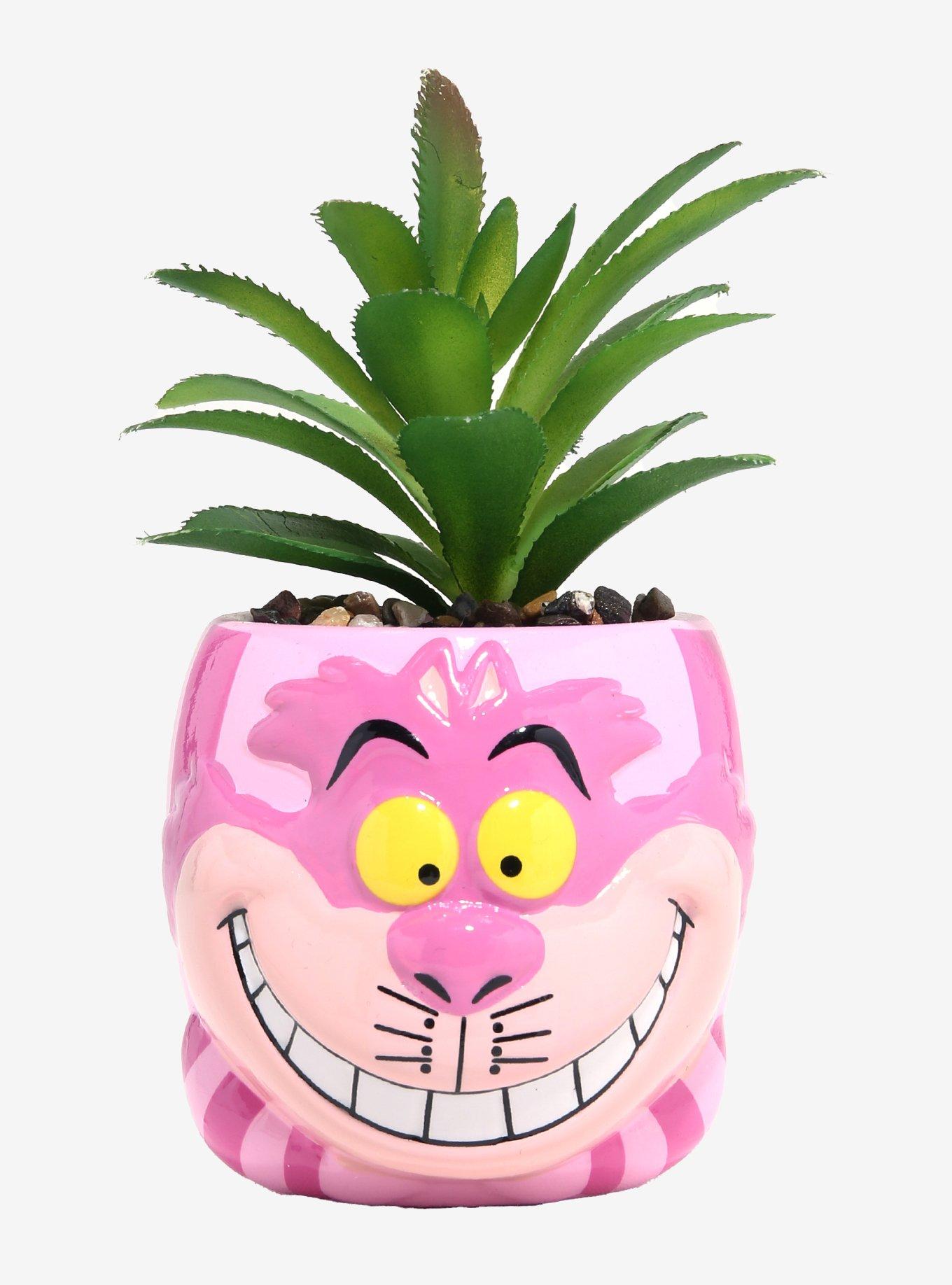 Disney Alice in Wonderland Cheshire Cat Figural Faux Planter, , hi-res