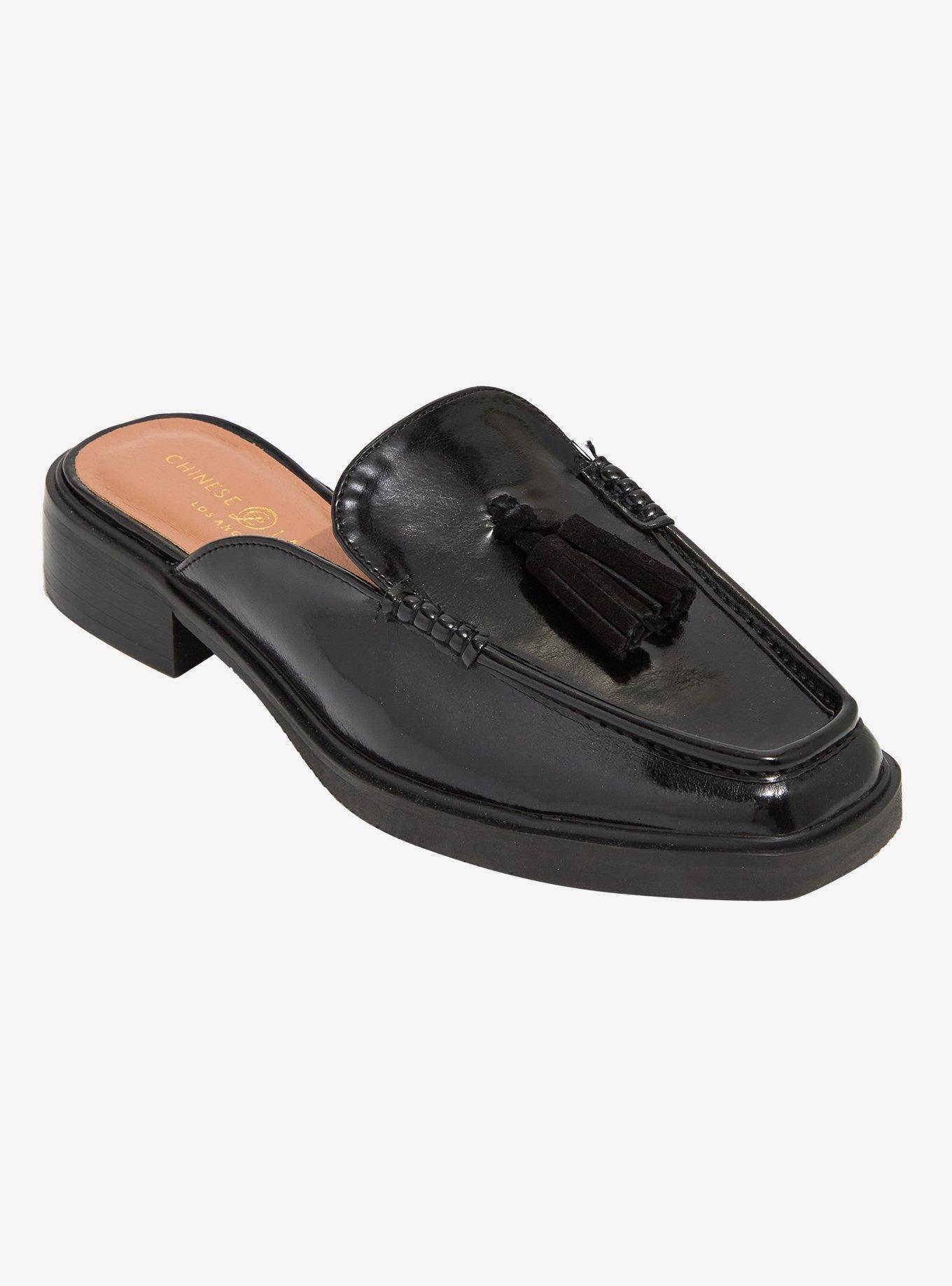 Chinese Laundry Black Samra Slip-On Loafers, , hi-res