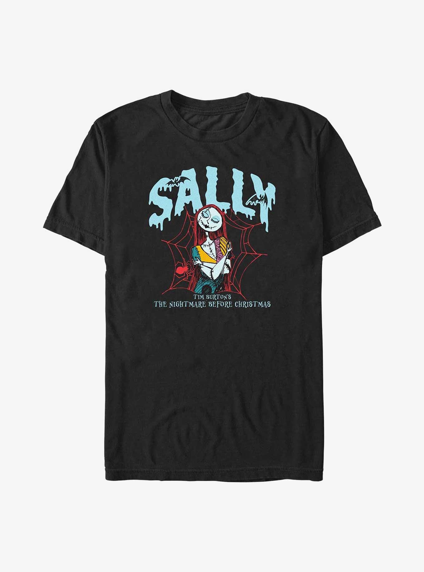 Disney The Nightmare Before Christmas Collegiate Sally Big & Tall T-Shirt, BLACK, hi-res