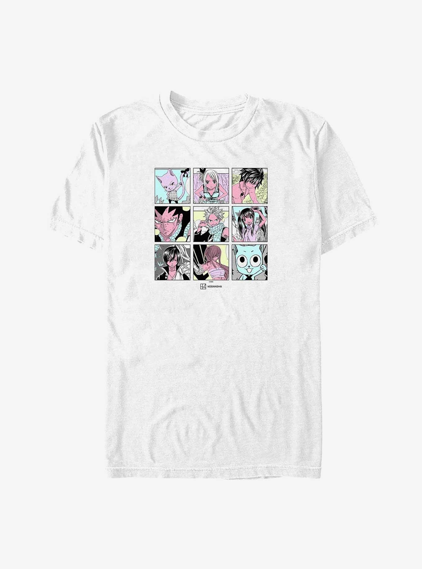 Fairy Tail Box Pop Big & Tall T-Shirt