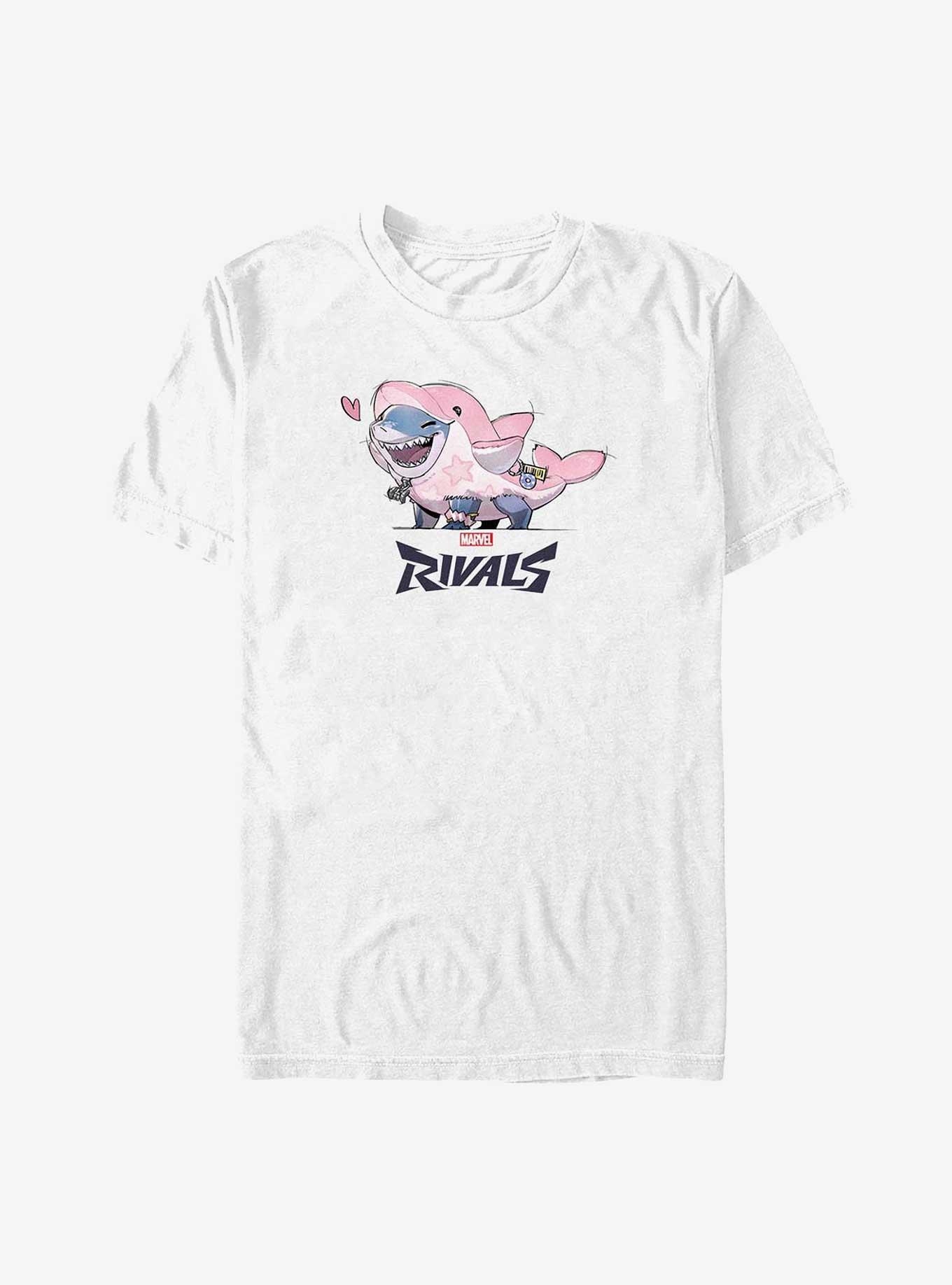 Marvel Rivals Lovely Jeff Shark Big & Tall T-Shirt, , hi-res