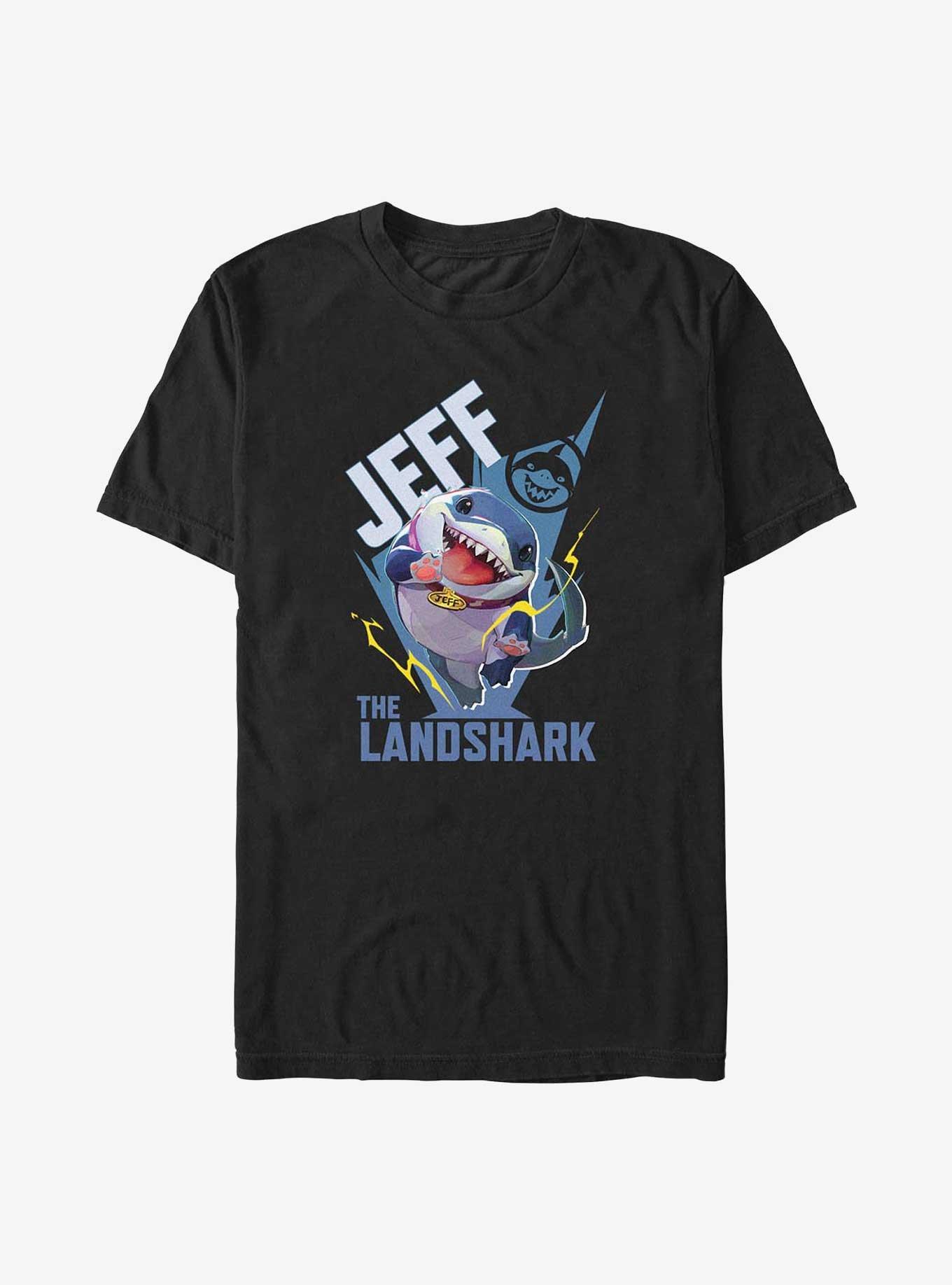 Marvel Rivals Jeff The Land Shark Big & Tall T-Shirt, BLACK, hi-res