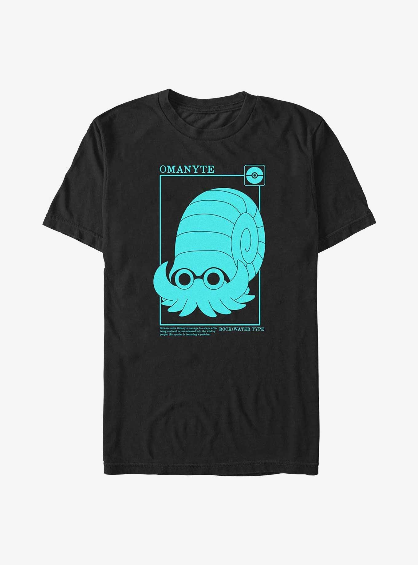 Pokemon Omanyte Card Big & Tall T-Shirt, , hi-res