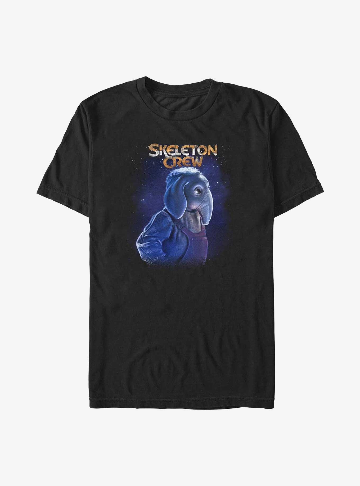 Star Wars: Skeleton Crew Blue Neel Big & Tall T-Shirt