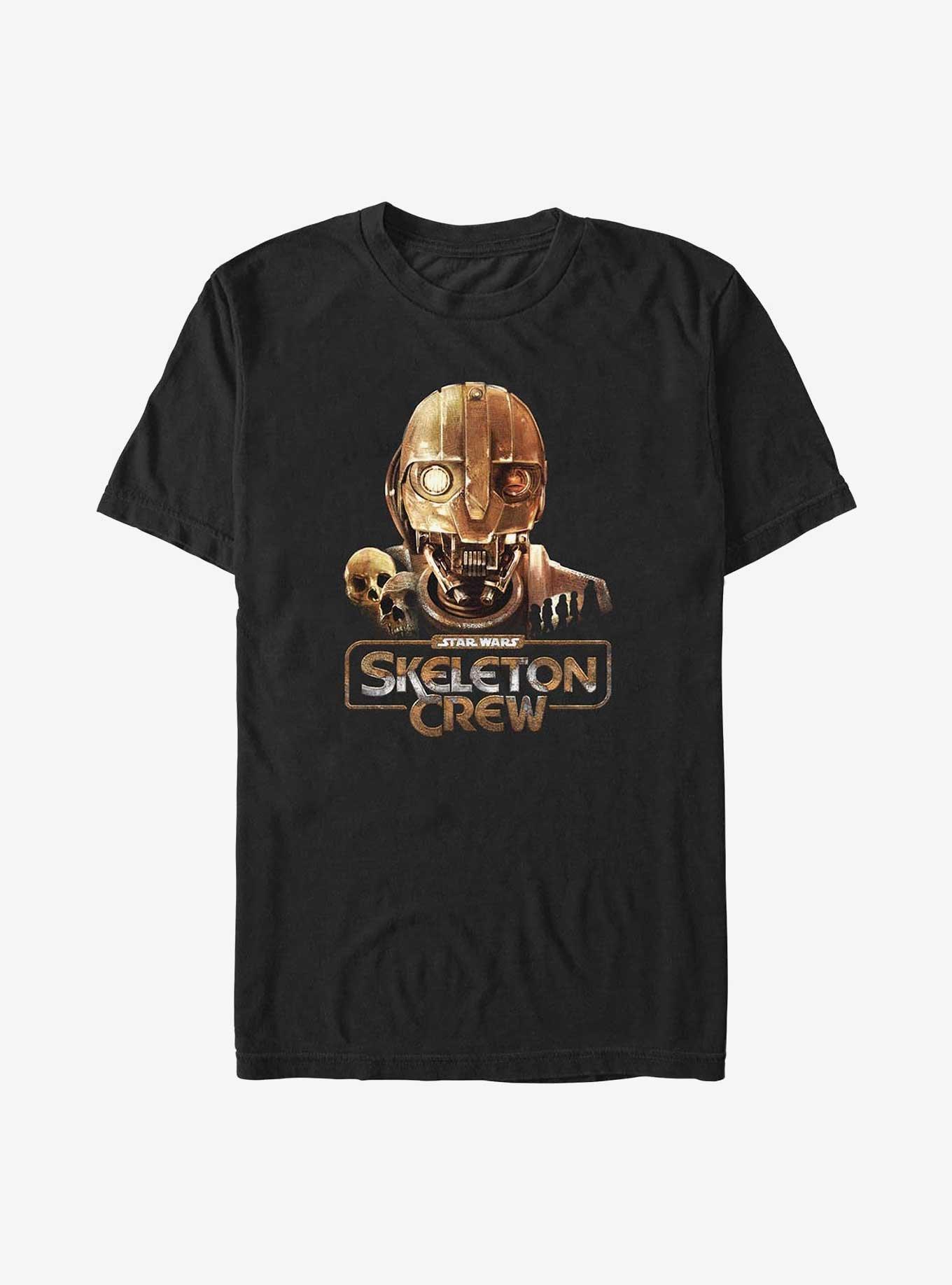 Star Wars: Skeleton Crew SM-33 Big & Tall T-Shirt, BLACK, hi-res