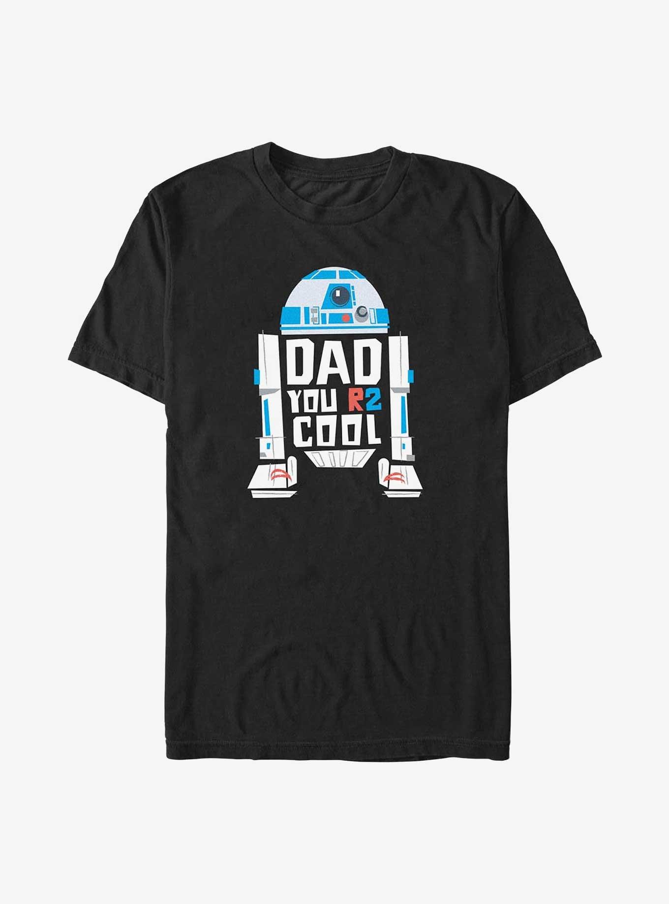 Star Wars Dads R2 Cool Big & Tall T-Shirt