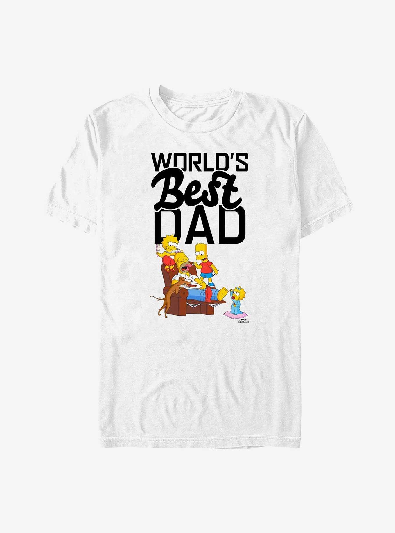 The Simpsons Homer Best Dad Big & Tall T-Shirt, , hi-res