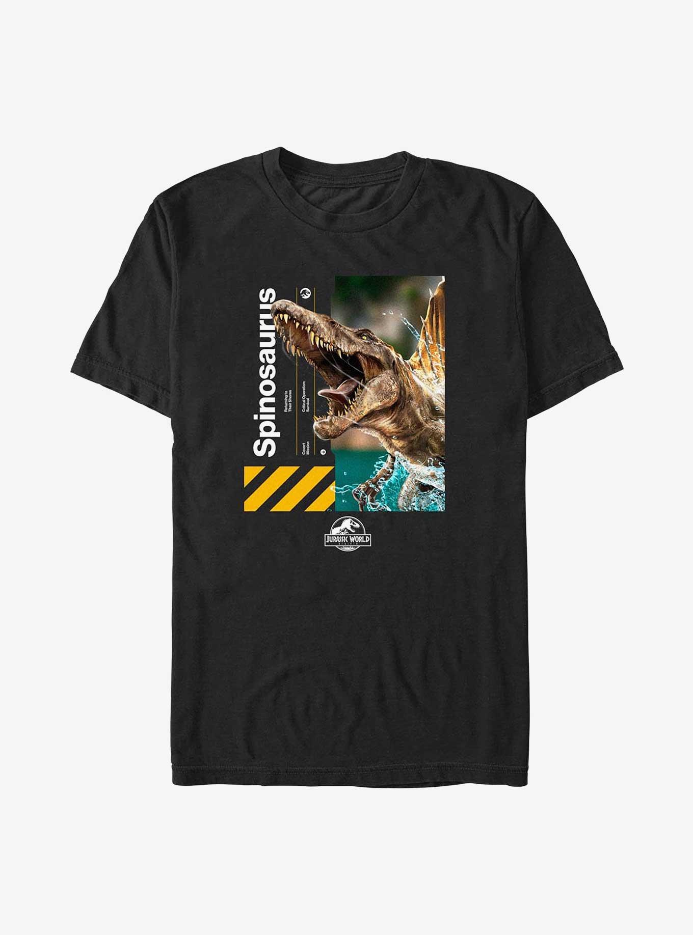 Jurassic World: Rebirth Spinosaurus Big & Tall T-Shirt, BLACK, hi-res