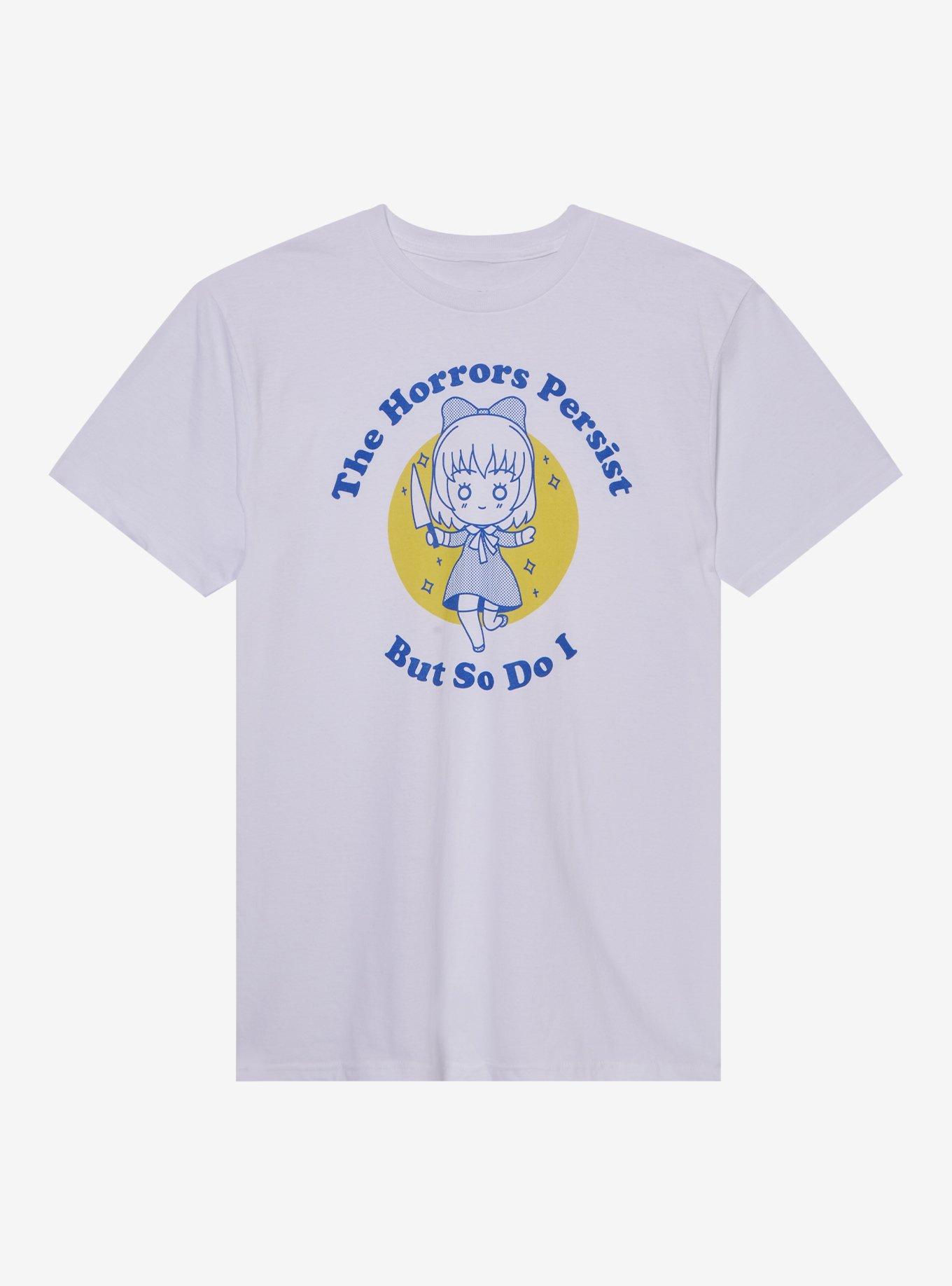 Horrors Persist Cartoon T-Shirt, , hi-res