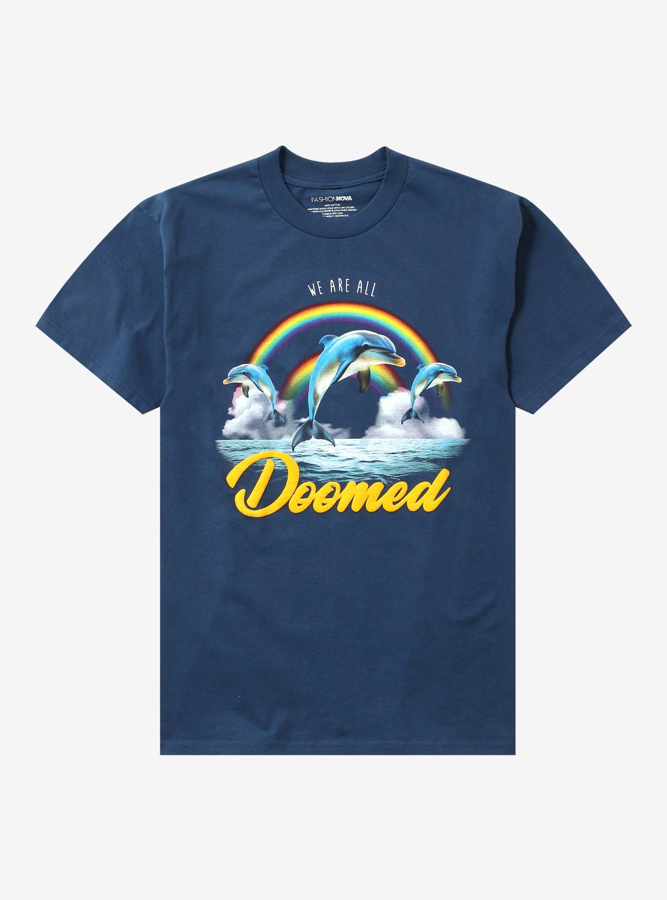 All Doomed Dolphin T-Shirt, , hi-res