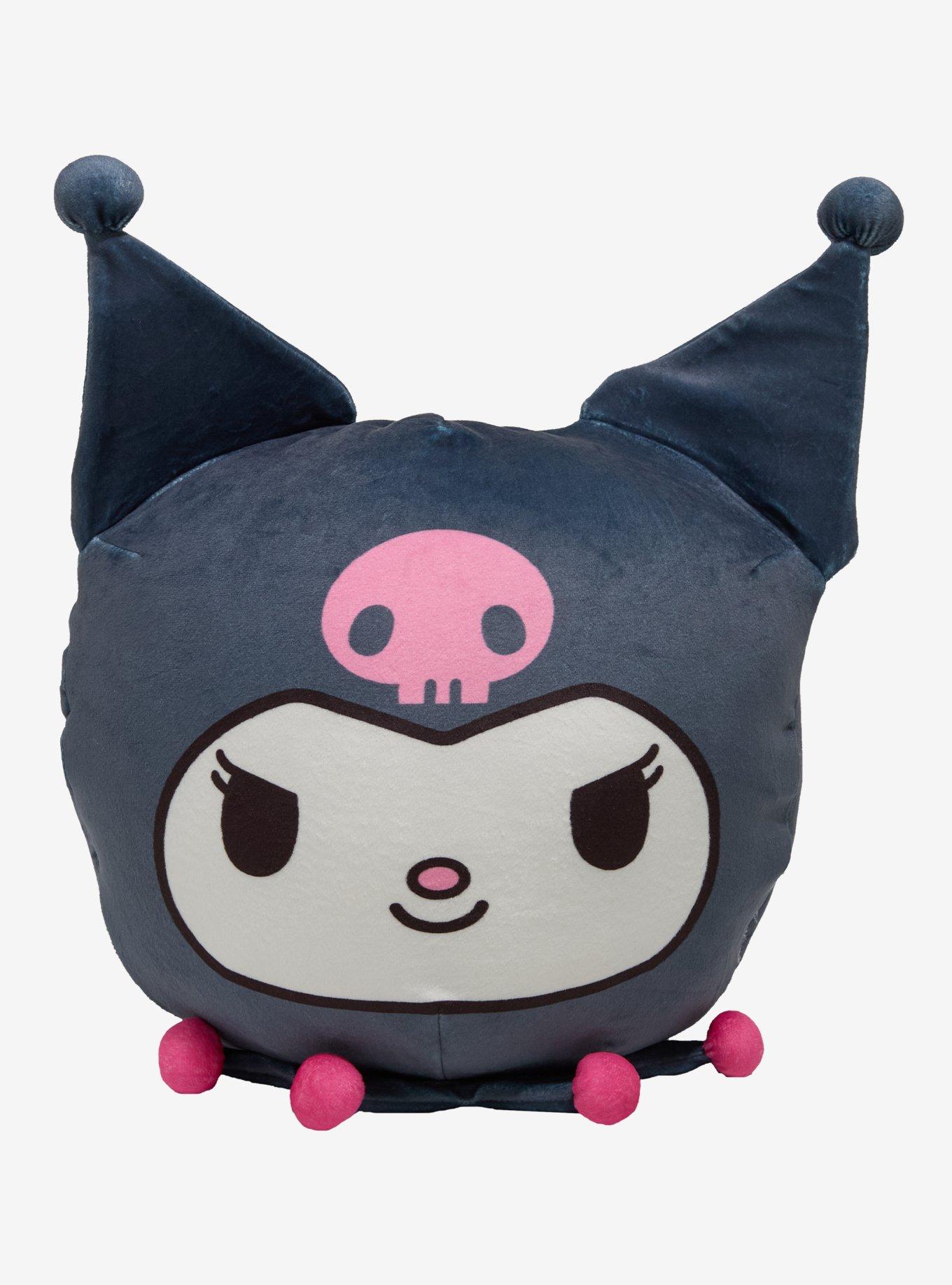 Kuromi Face Cloud Pillow, , hi-res