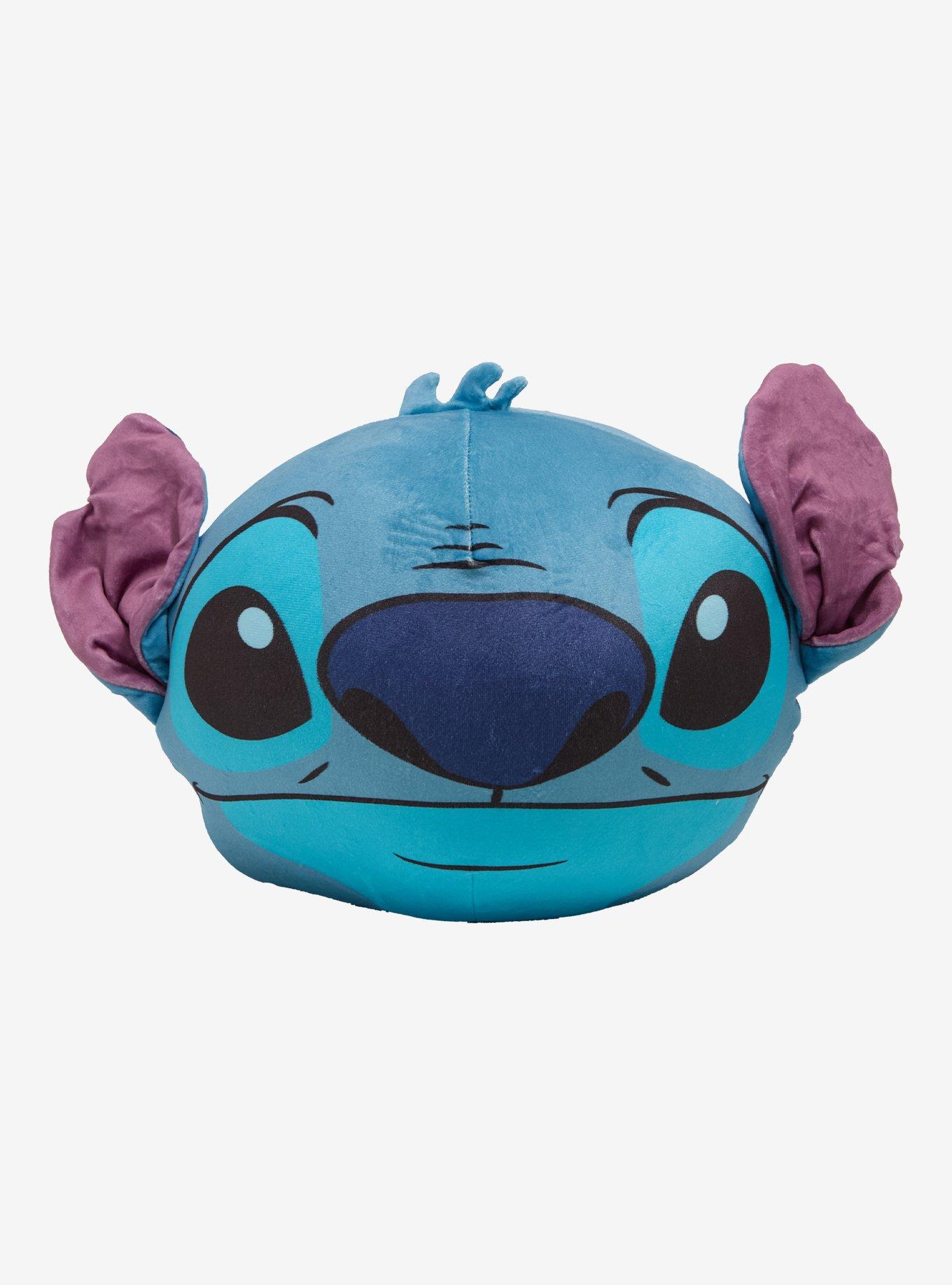 Disney Stitch Face Cloud Pillow, , hi-res