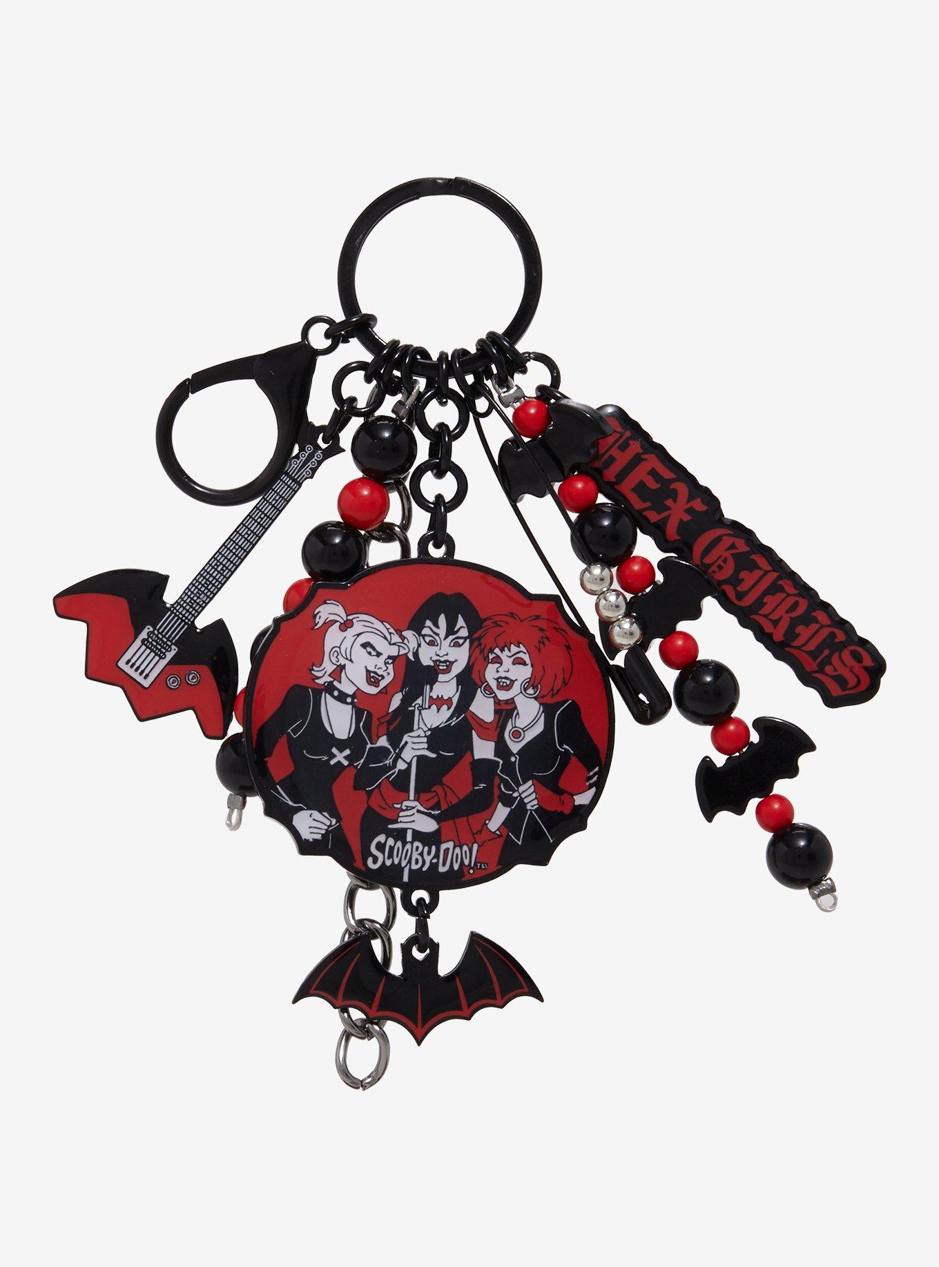 Scooby-Doo! Hex Girls Multi-Charm Keychain — BoxLunch Exclusive, , hi-res