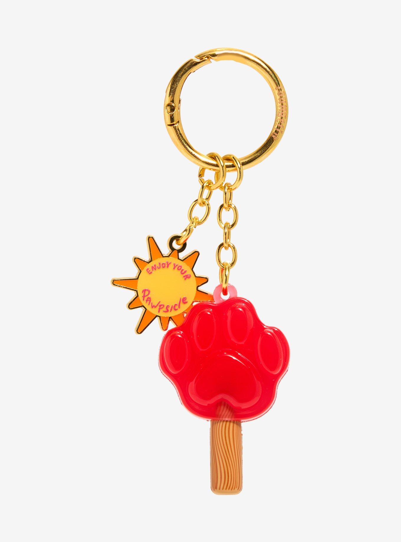 Loungefly Disney Zootopia Pawpsicle Multi-Charm Keychain — BoxLunch Exclusive, , hi-res