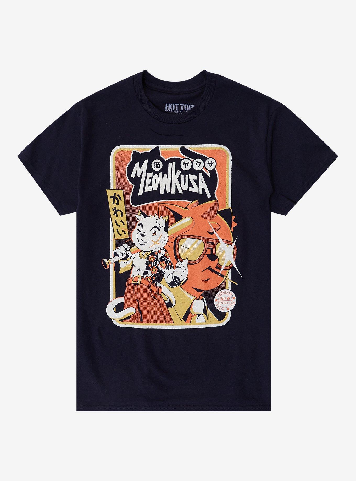 Meowkusa Poster T-Shirt By Ilustrata, , hi-res