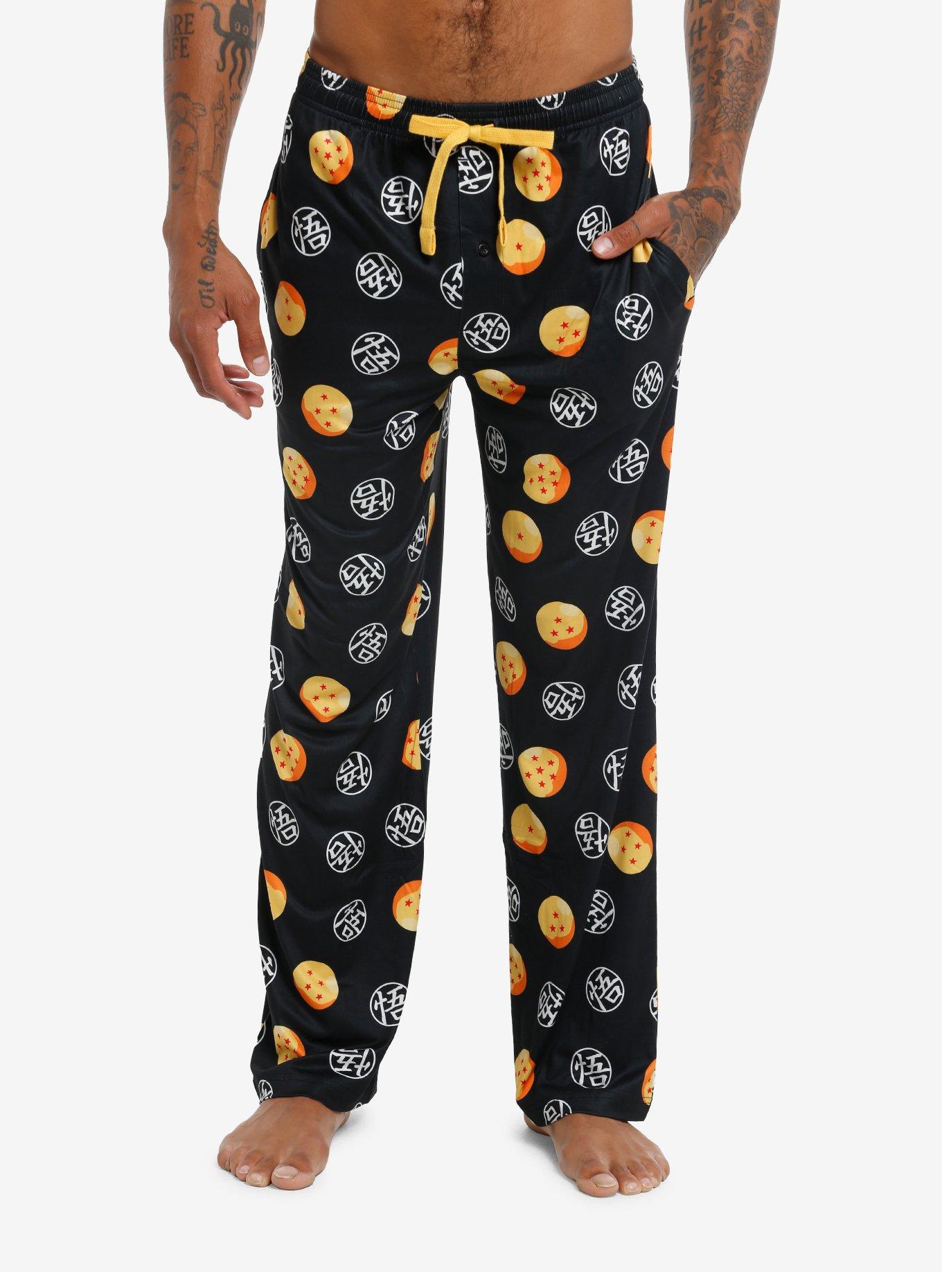 Dragon Ball Z Allover Print Pajama Pants, , hi-res