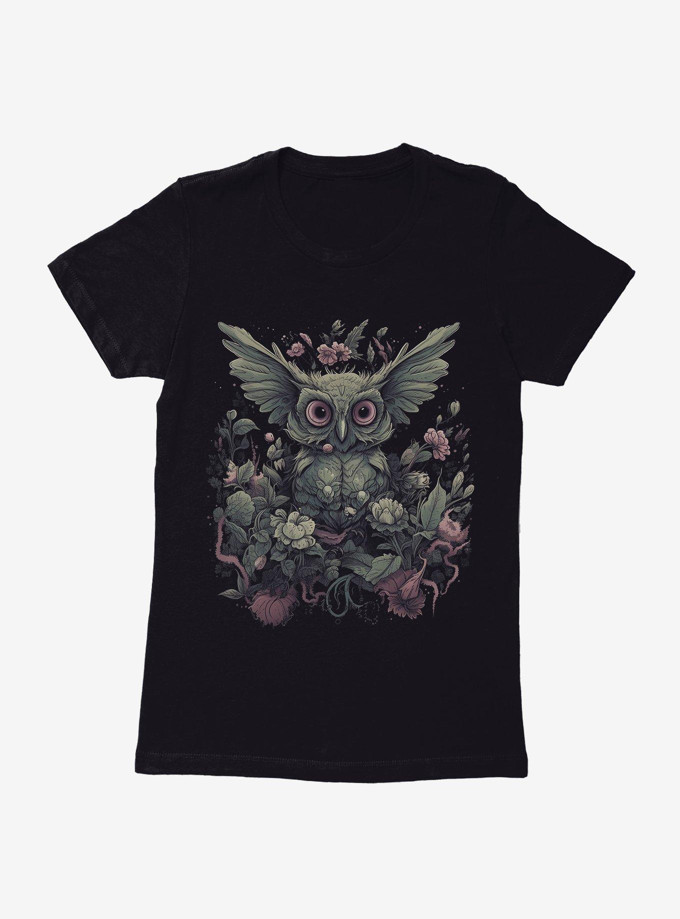 Floral Night Owl Womens T-Shirt, , hi-res