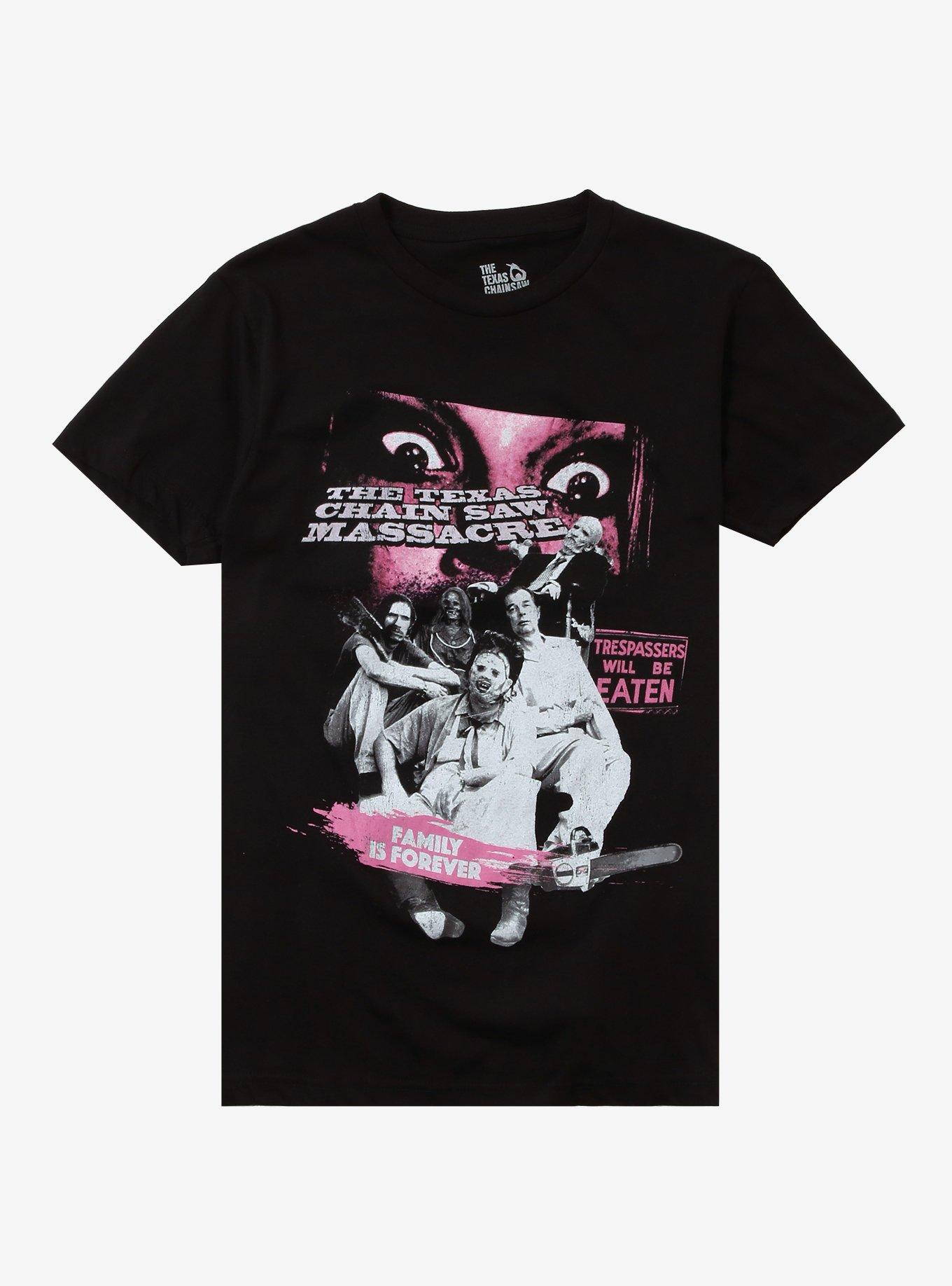 The Texas Chainsaw Massacre Family Poster Girls T-Shirt, , hi-res