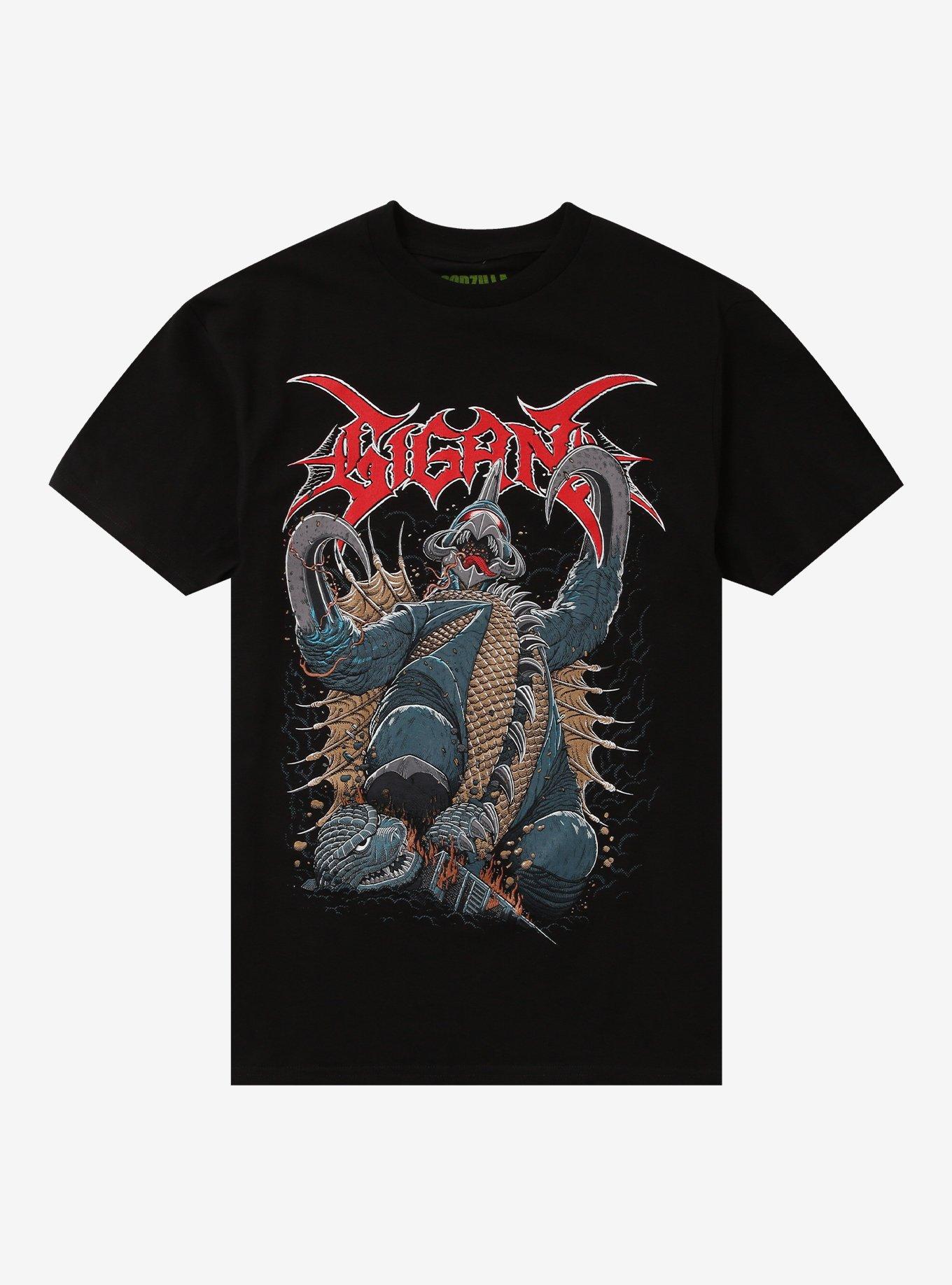 Godzilla Ghost X Ghost Gigan Metal T-Shirt, , hi-res