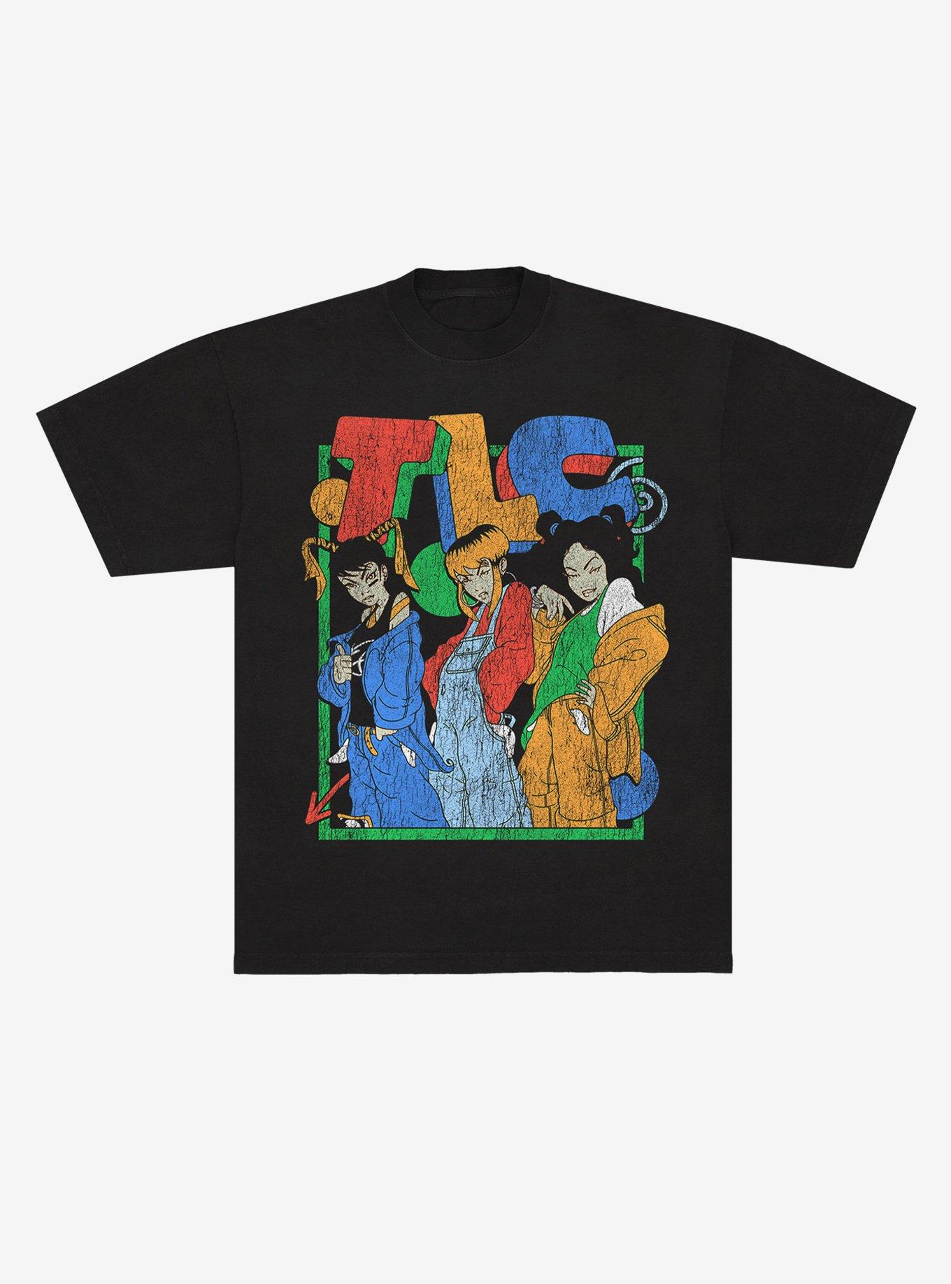 TLC Cartoon Group Portrait Heavyweight T-Shirt, , hi-res