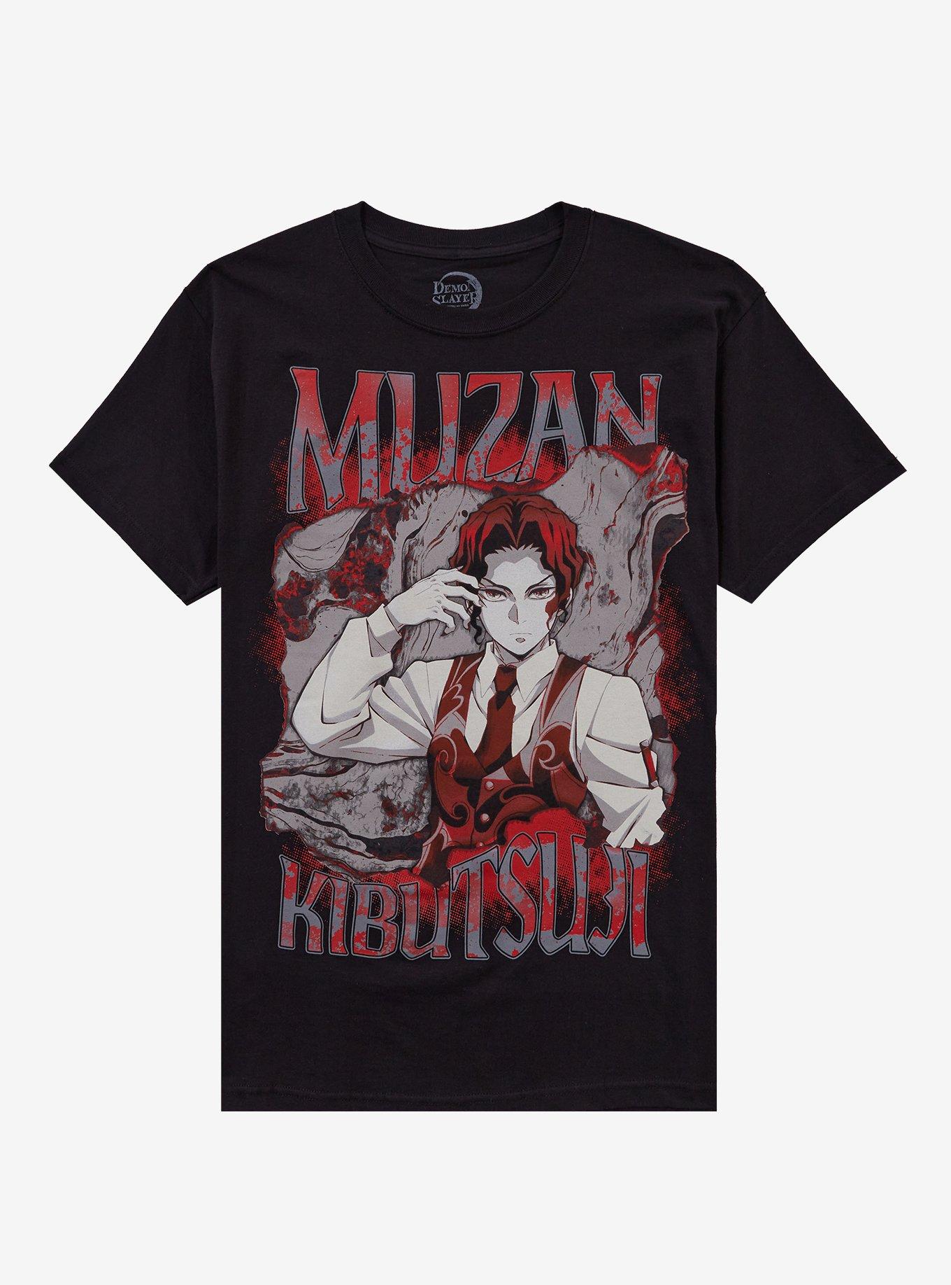 Demon Slayer: Kimetsu No Yaiba Muzan Smoke T-Shirt, , hi-res