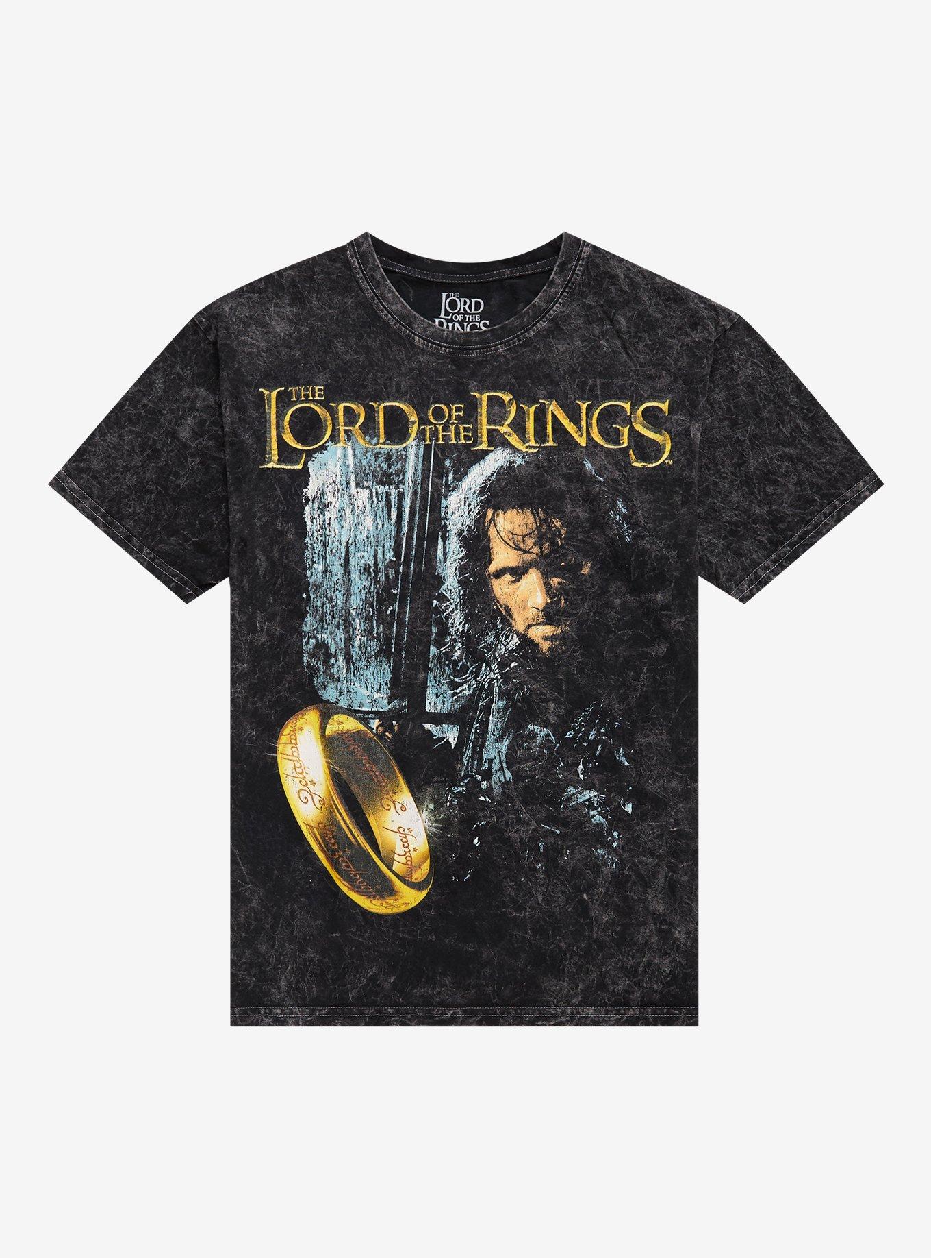 The Lord Of The Rings Aragorn One Ring Mineral Wash T-Shirt, , hi-res