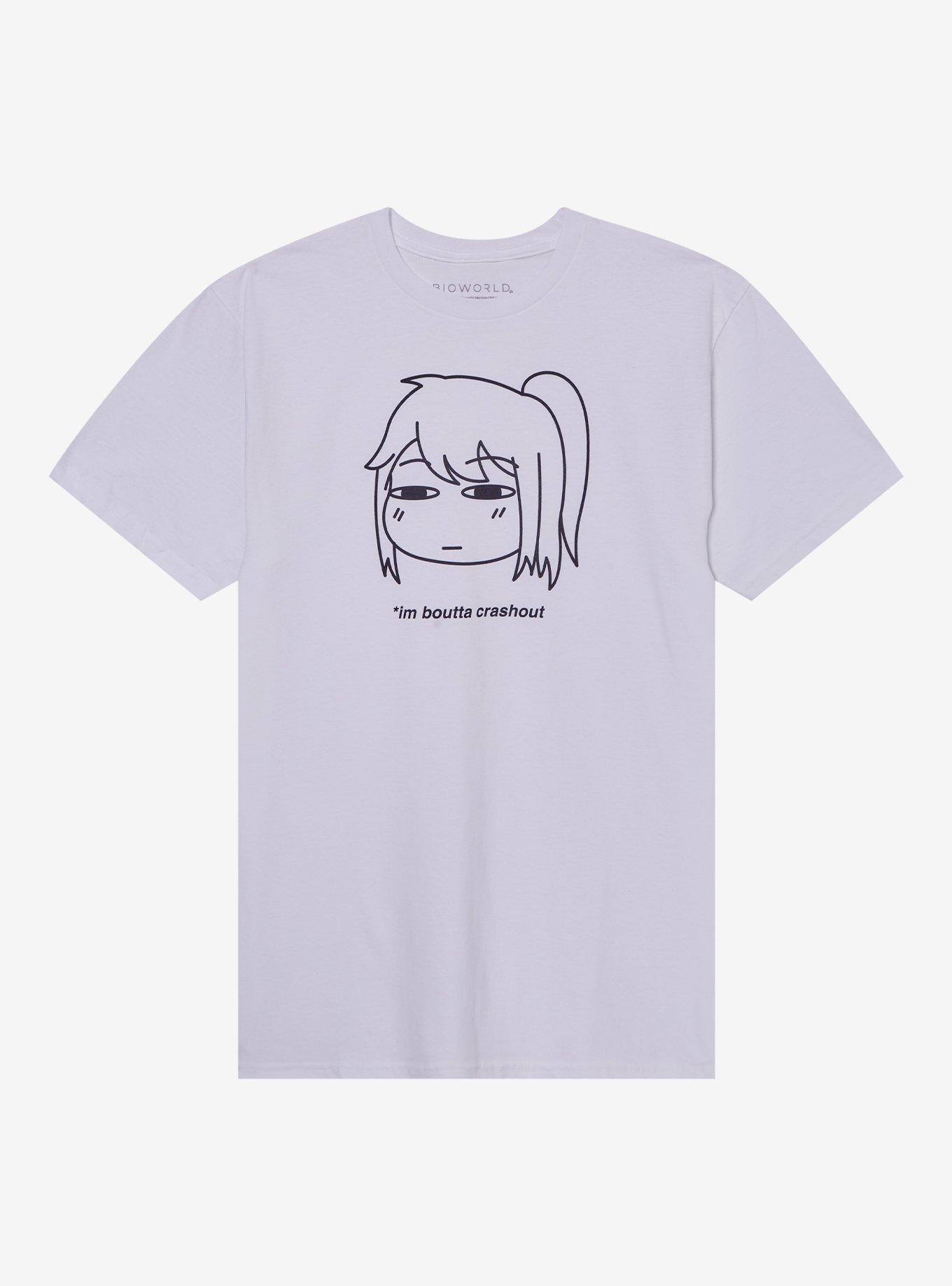 Crash Out Anime Character T-Shirt, , hi-res