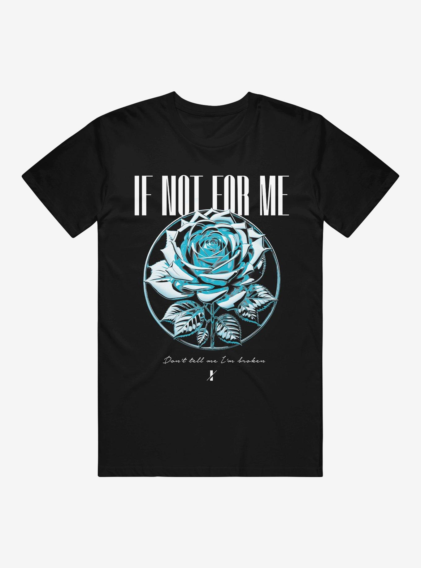 If Not For Me Blue Rose T-Shirt Hot Topic Exclusive, , hi-res