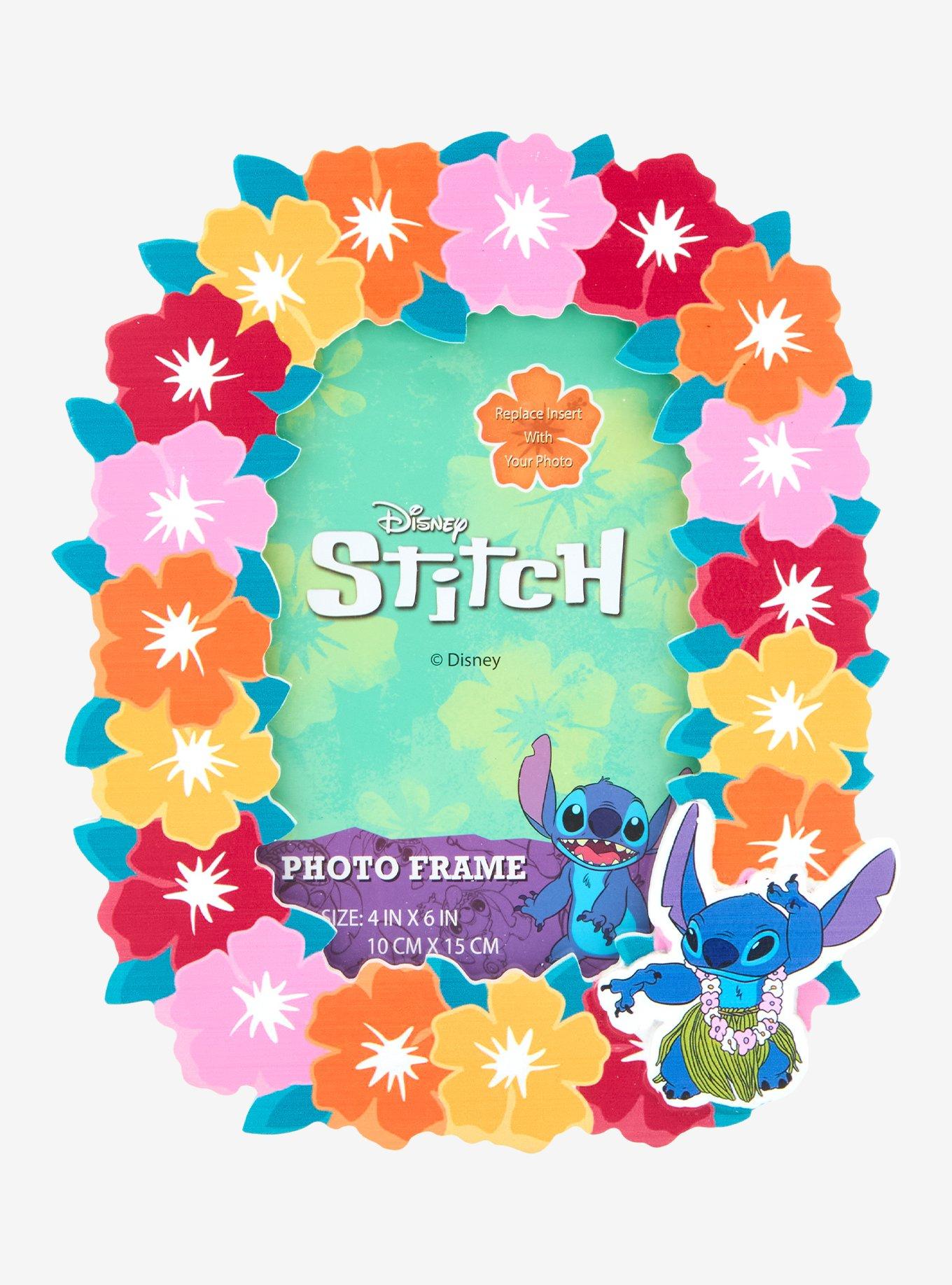 Disney Lilo & Stitch Hibiscus Lei Photo Frame, , hi-res