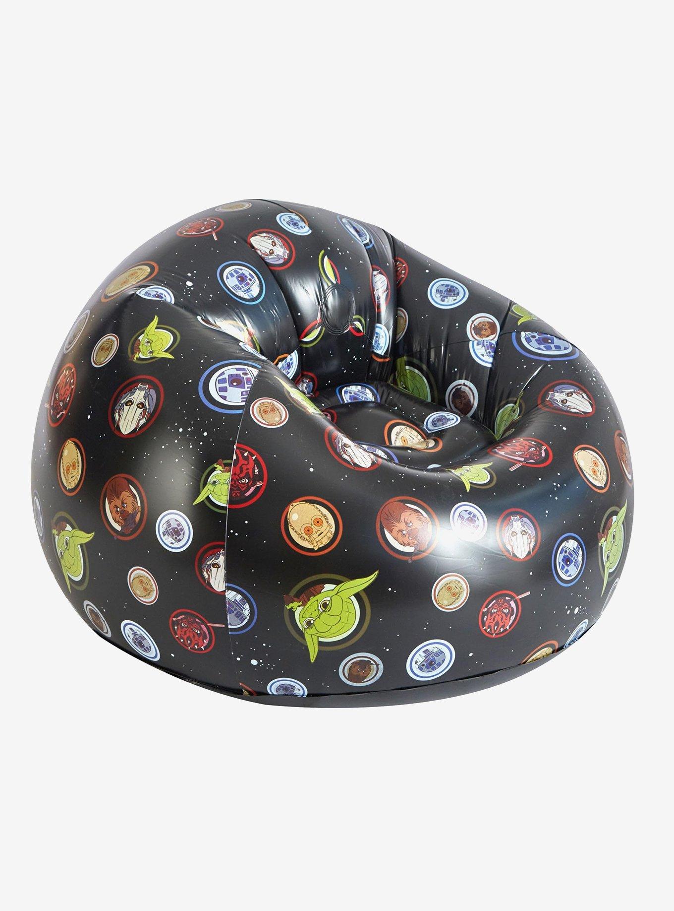 Star Wars Characters Starry Allover Print Inflatable Chair, , hi-res