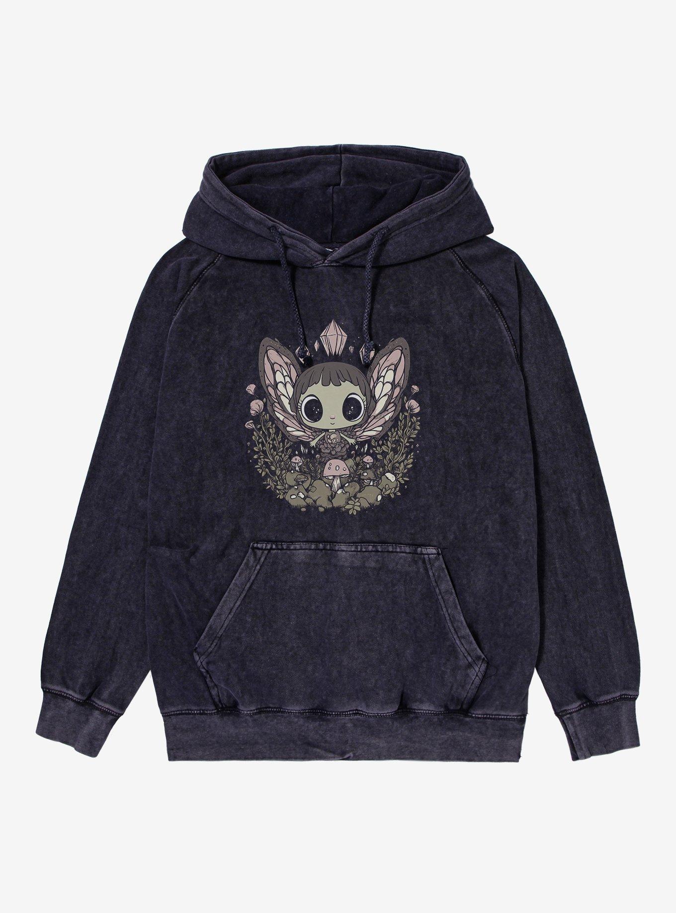 Crystal Fairy Mineral Wash Hoodie, , hi-res