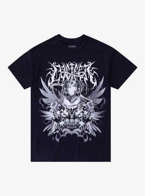 Hazbin Hotel Lucifer Metal T-Shirt | Hot Topic