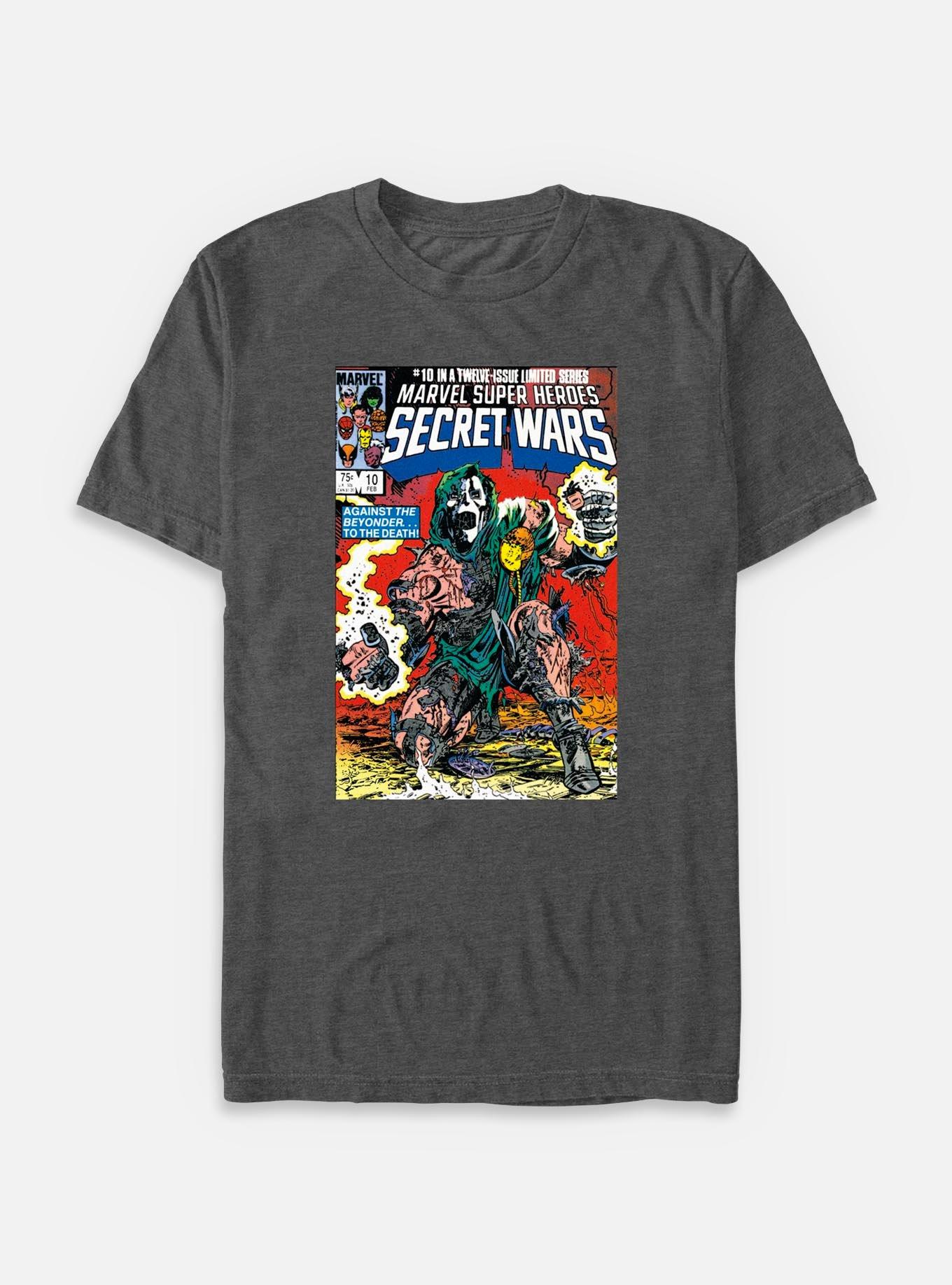 Marvel Secret Wars Comic Cover Vol10 Dr. Doom Big & Tall T-Shirt, , hi-res