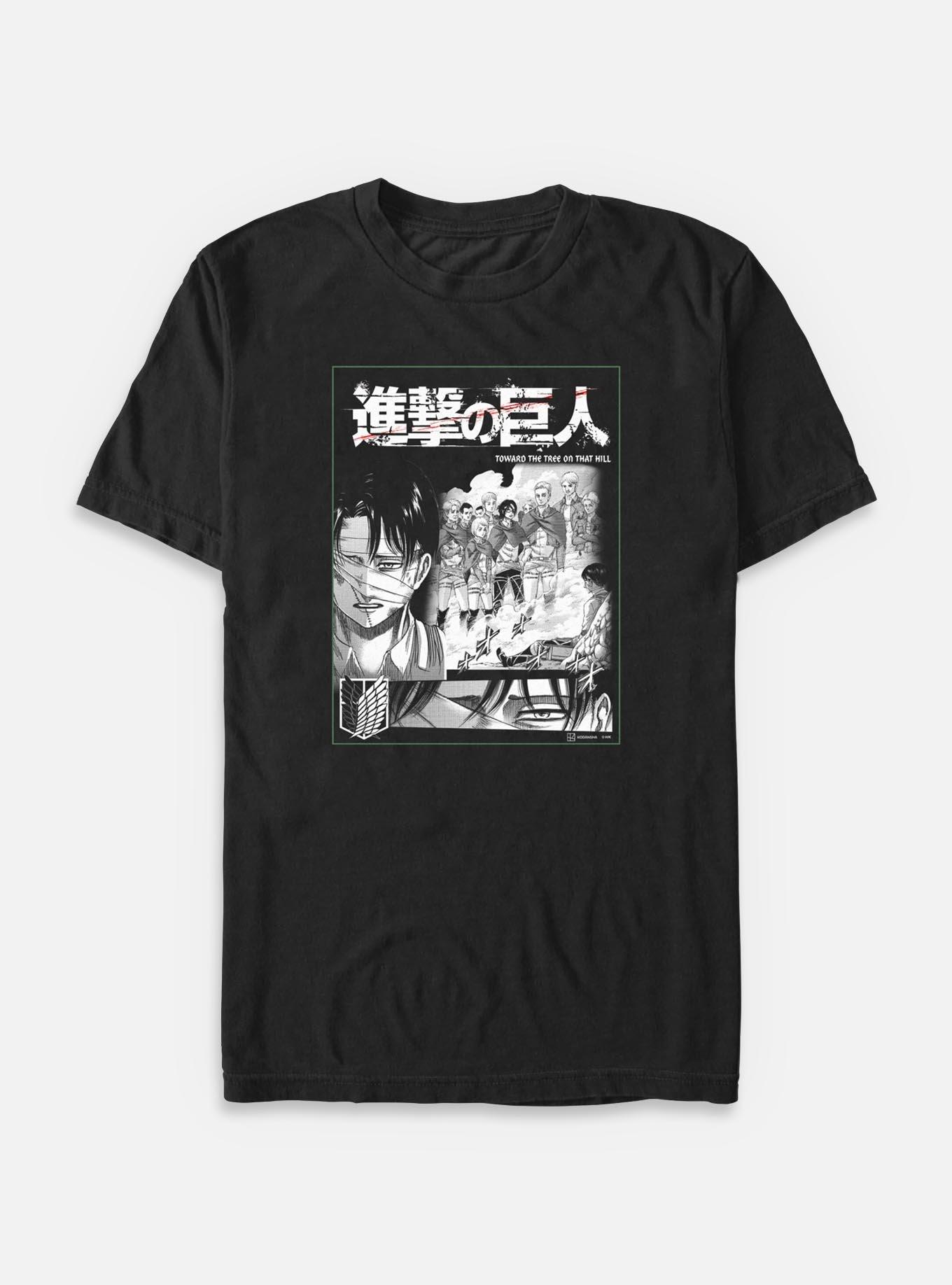 Attack on Titan Levi On The Hill Big & Tall T-Shirt, , hi-res