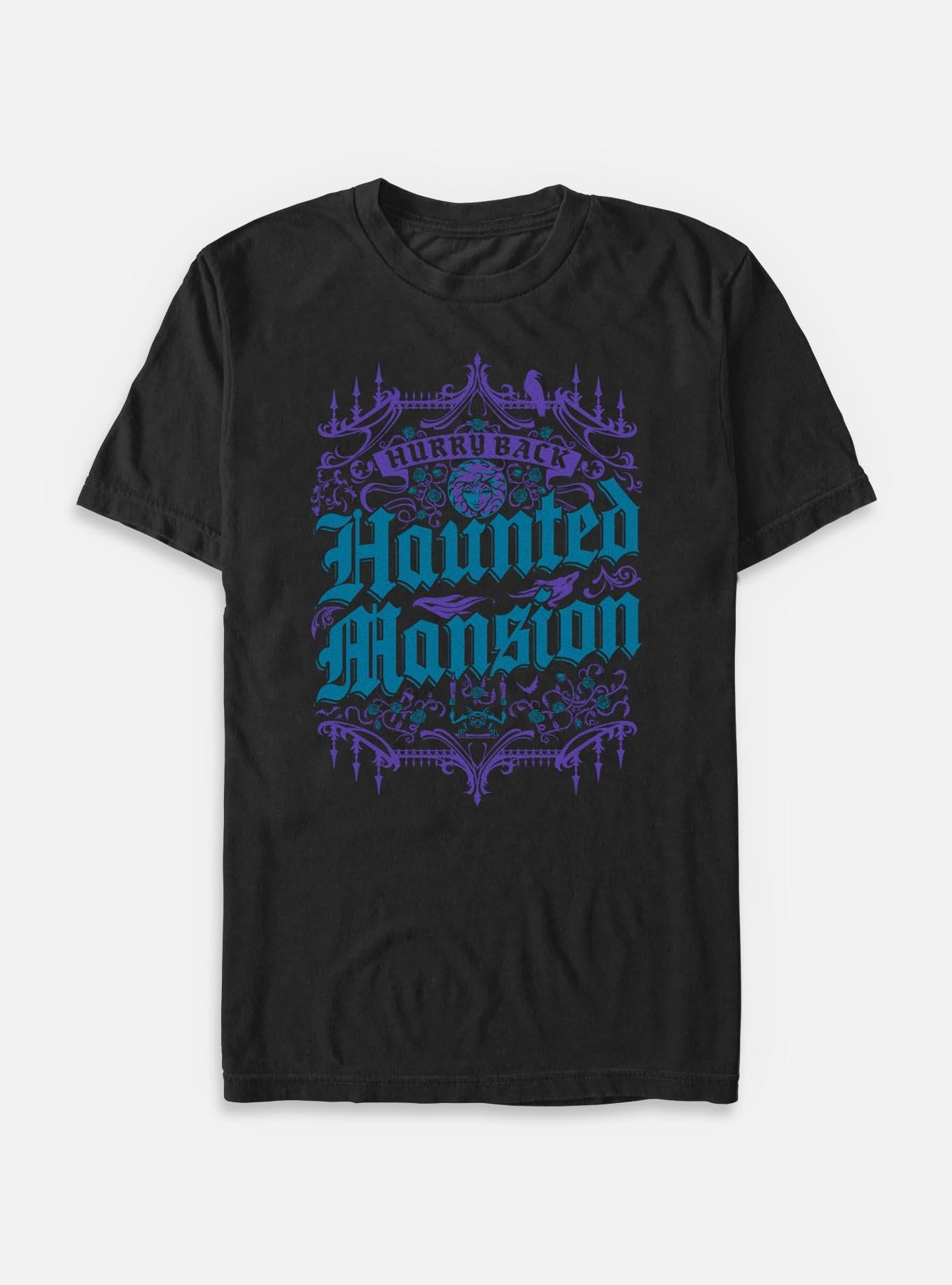Disney The Haunted Mansion Meet At Mansion Big & Tall T-Shirt, BLACK, hi-res