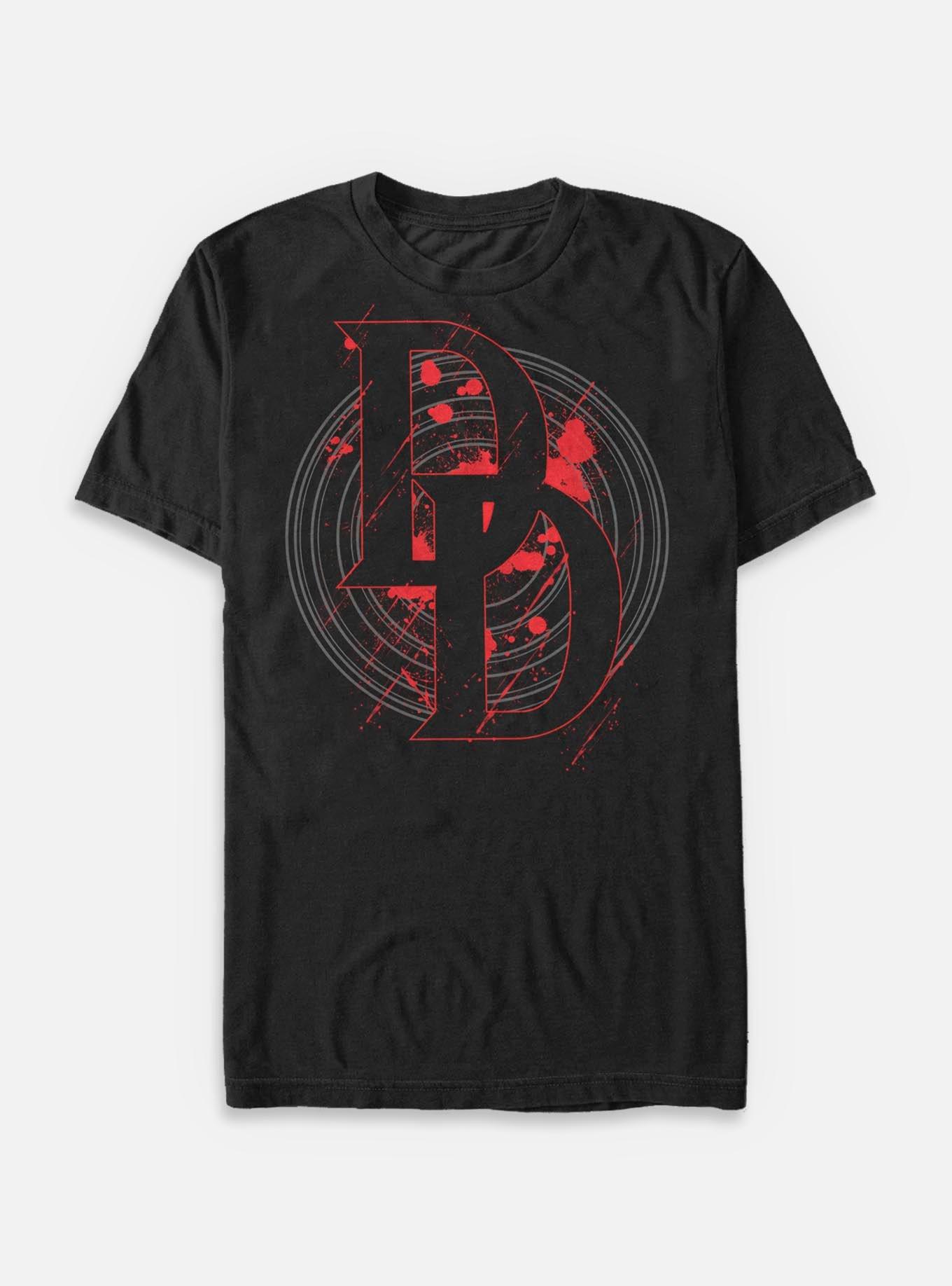Marvel Daredevil Logo Circle Big & Tall T-Shirt, , hi-res