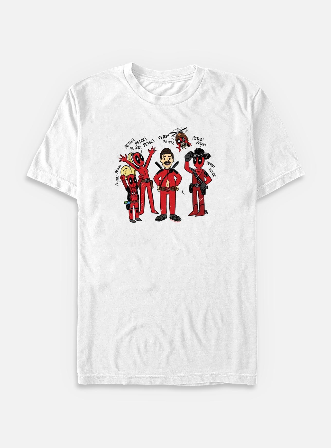Marvel Deadpool & Wolverine We Love Peter Big & Tall T-Shirt, , hi-res