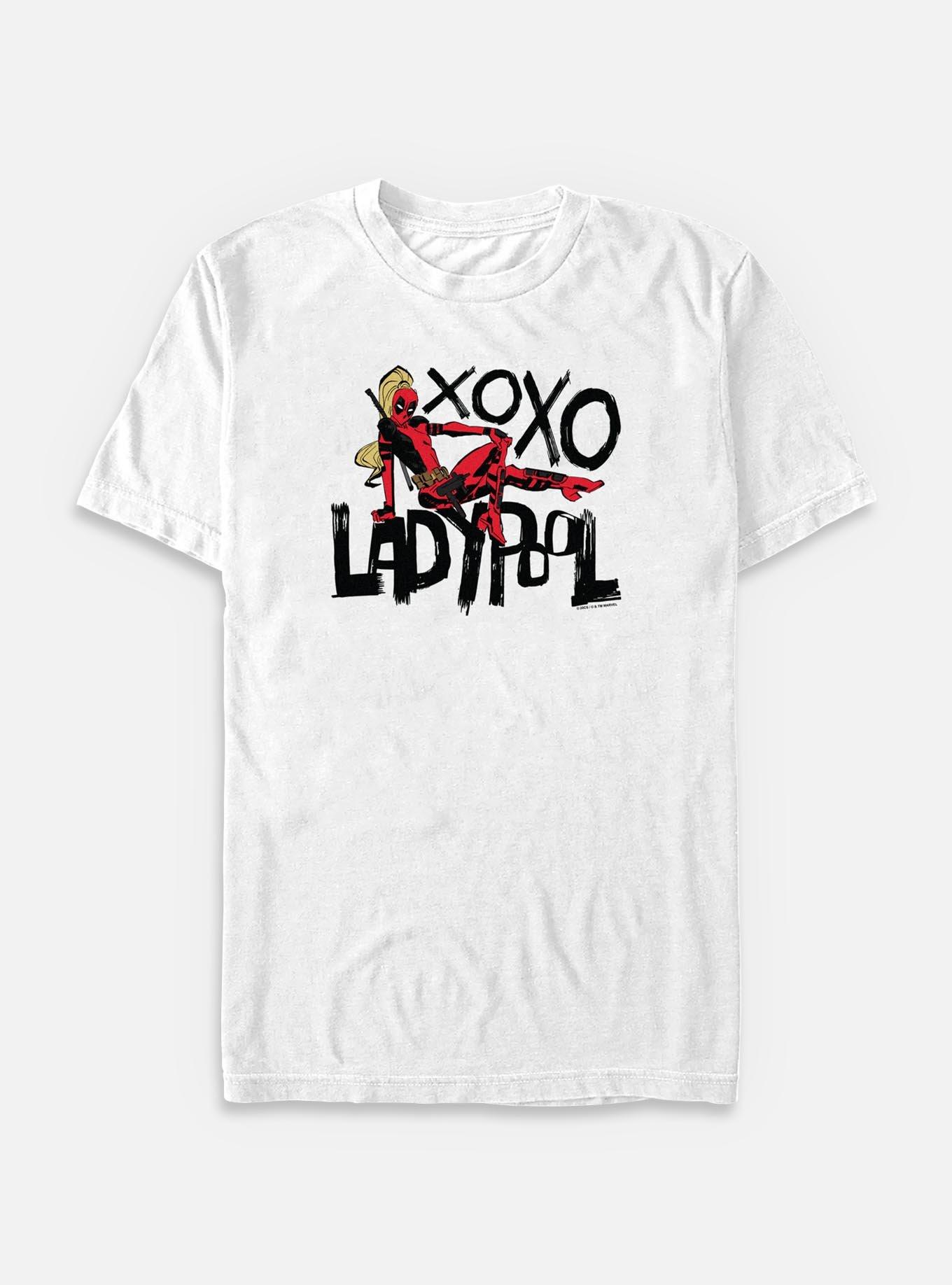 Marvel Deadpool & Wolverine Ladypool Xoxo Big & Tall T-Shirt, , hi-res