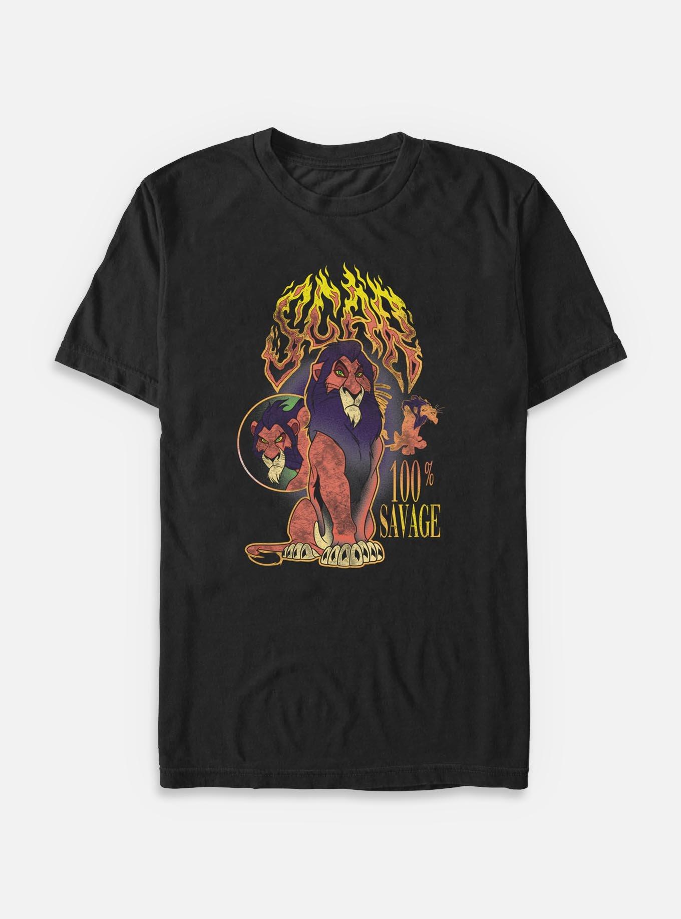 Disney The Lion King Scar Savage Big & Tall T-Shirt, , hi-res