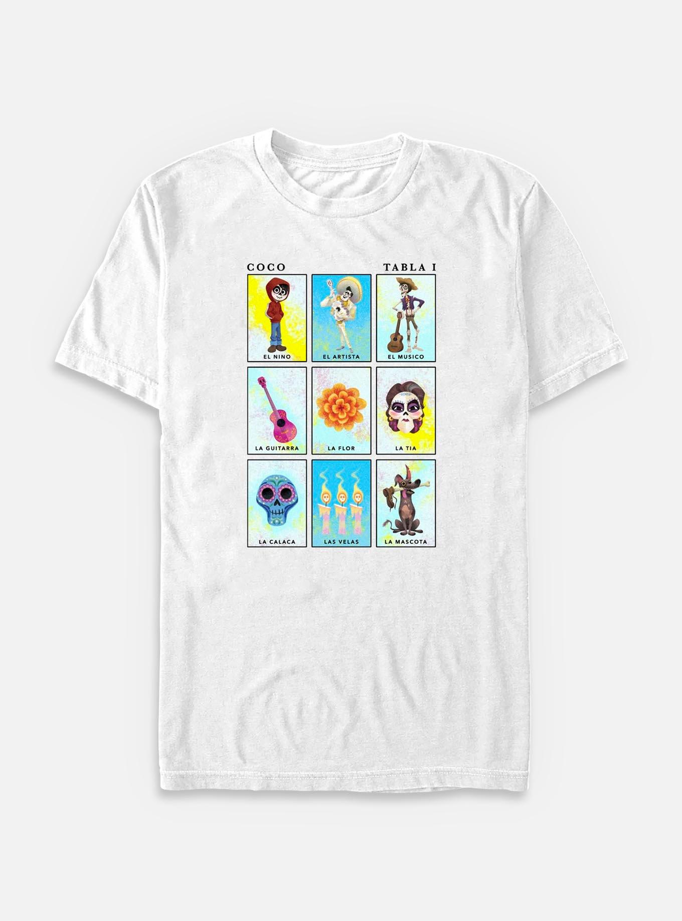 Disney Pixar Coco Loteria Big & Tall T-Shirt, , hi-res