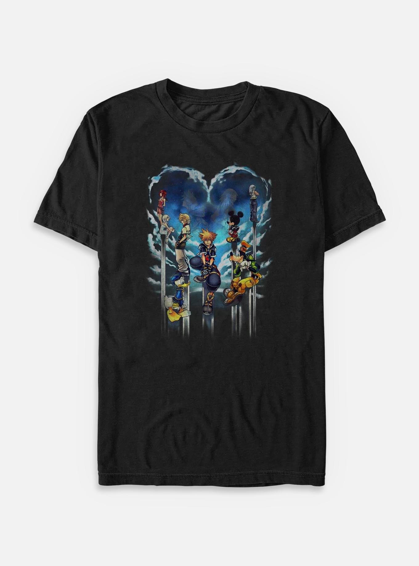 Disney Kingdom Hearts Clouded Horizon Big & Tall T-Shirt, , hi-res