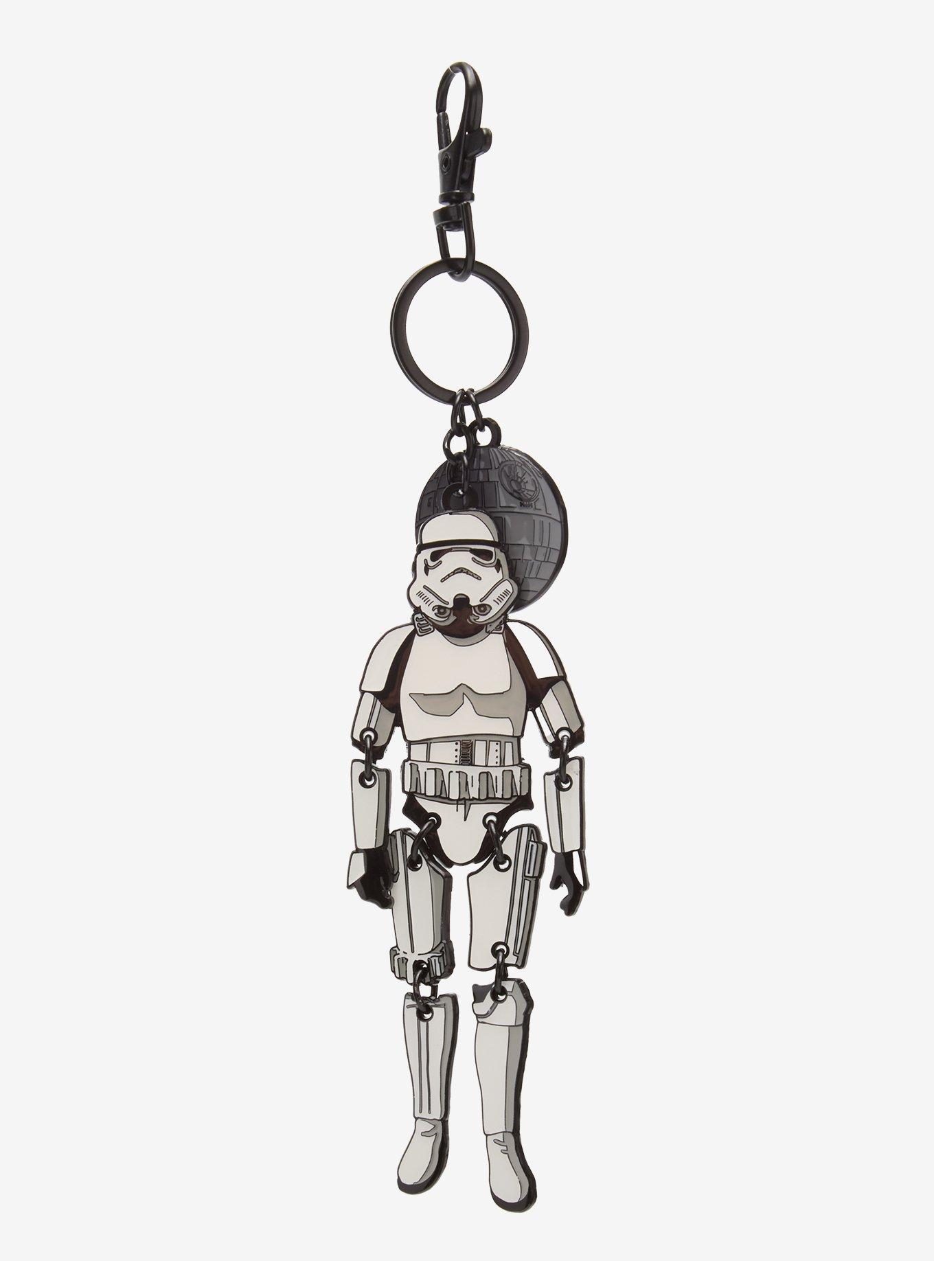 Star Wars Stormtrooper Dangling Charm Keychain - BoxLunch Exclusive, , hi-res